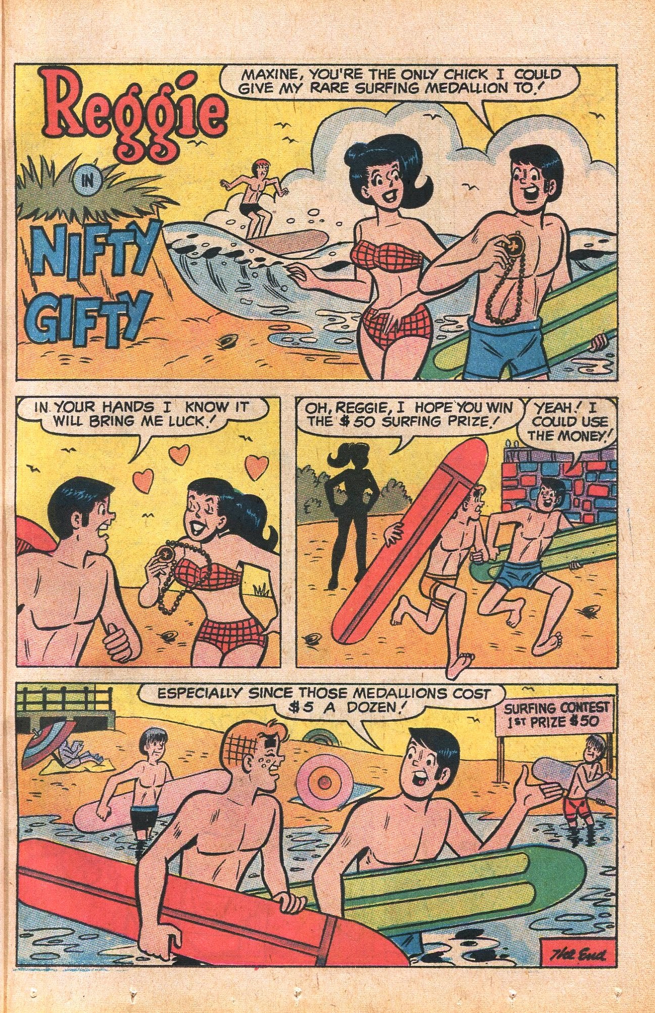 Read online Reggie's Wise Guy Jokes comic -  Issue #8 - 13