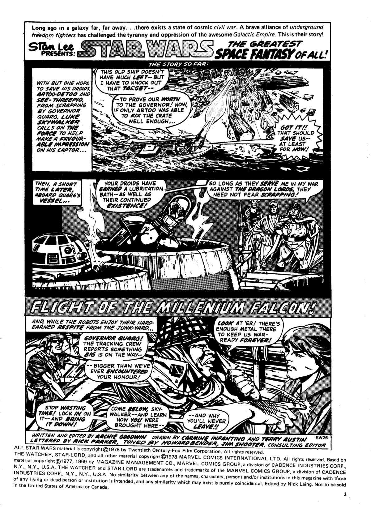 Read online Star Wars Weekly comic -  Issue #26 - 3