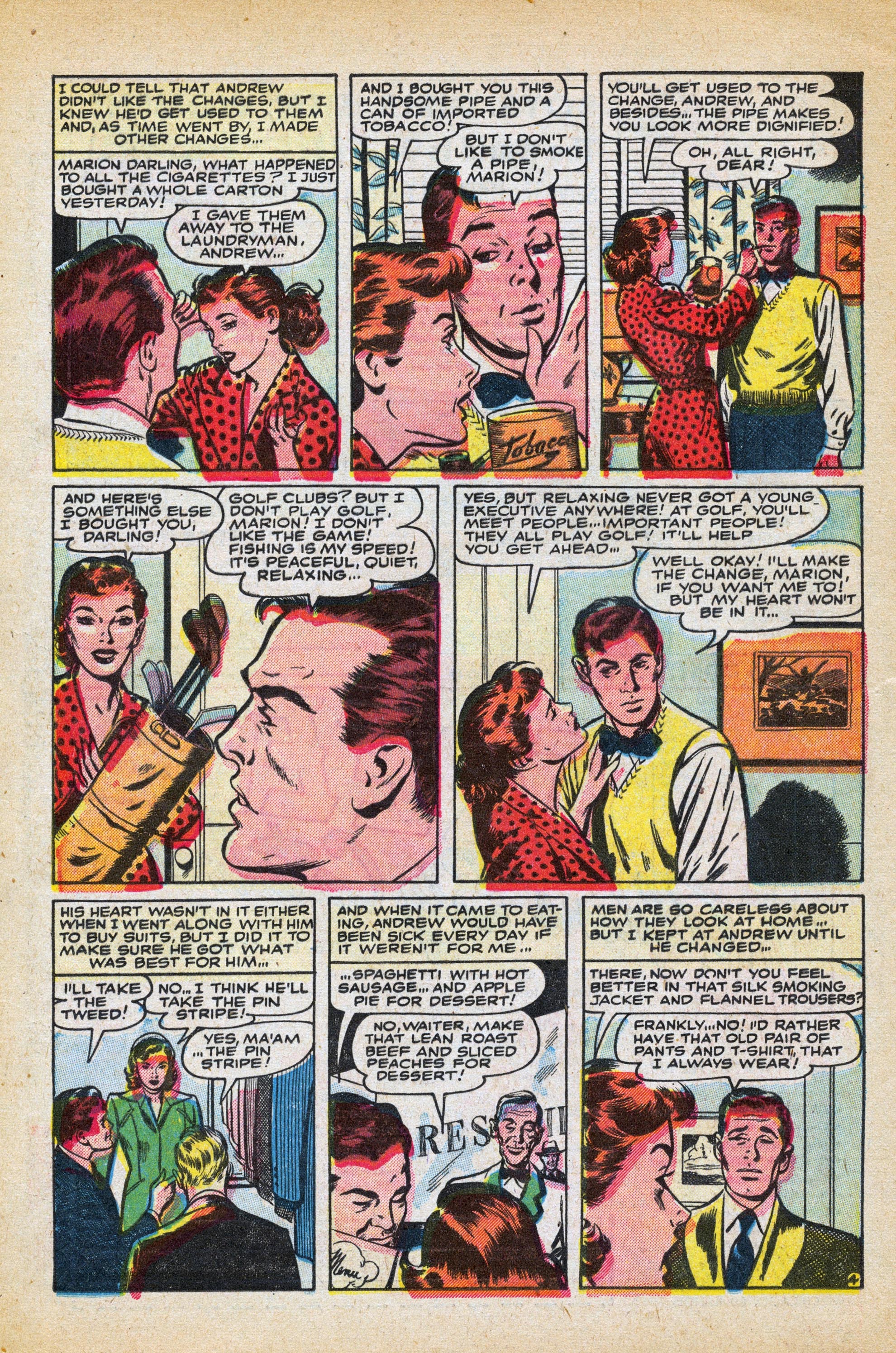 Read online Love Romances comic -  Issue #29 - 16