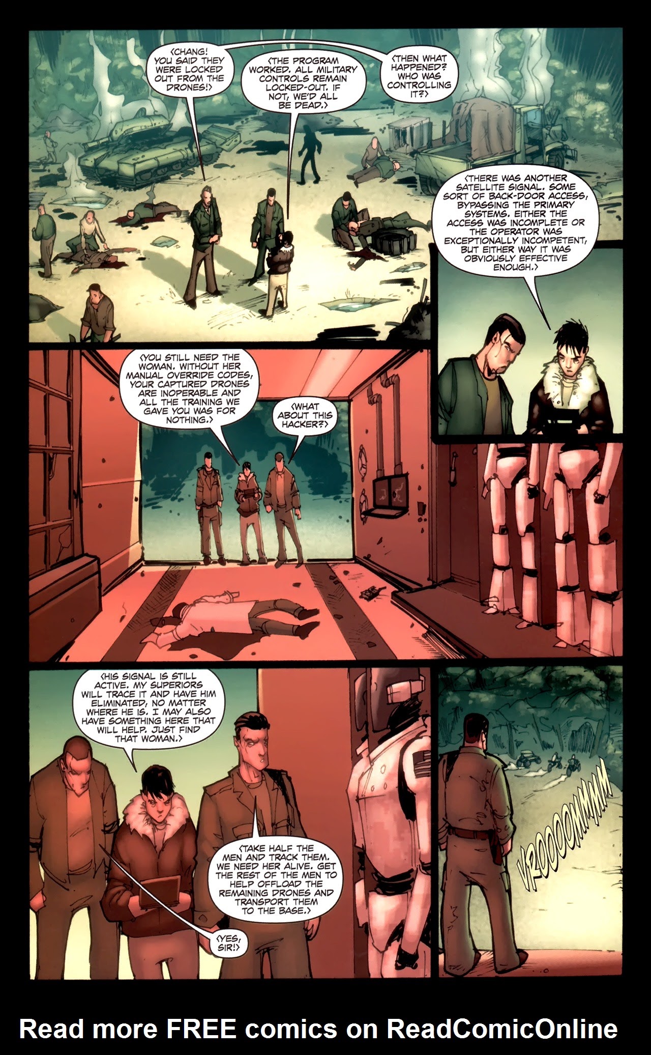 Read online Drone comic -  Issue #2 - 10