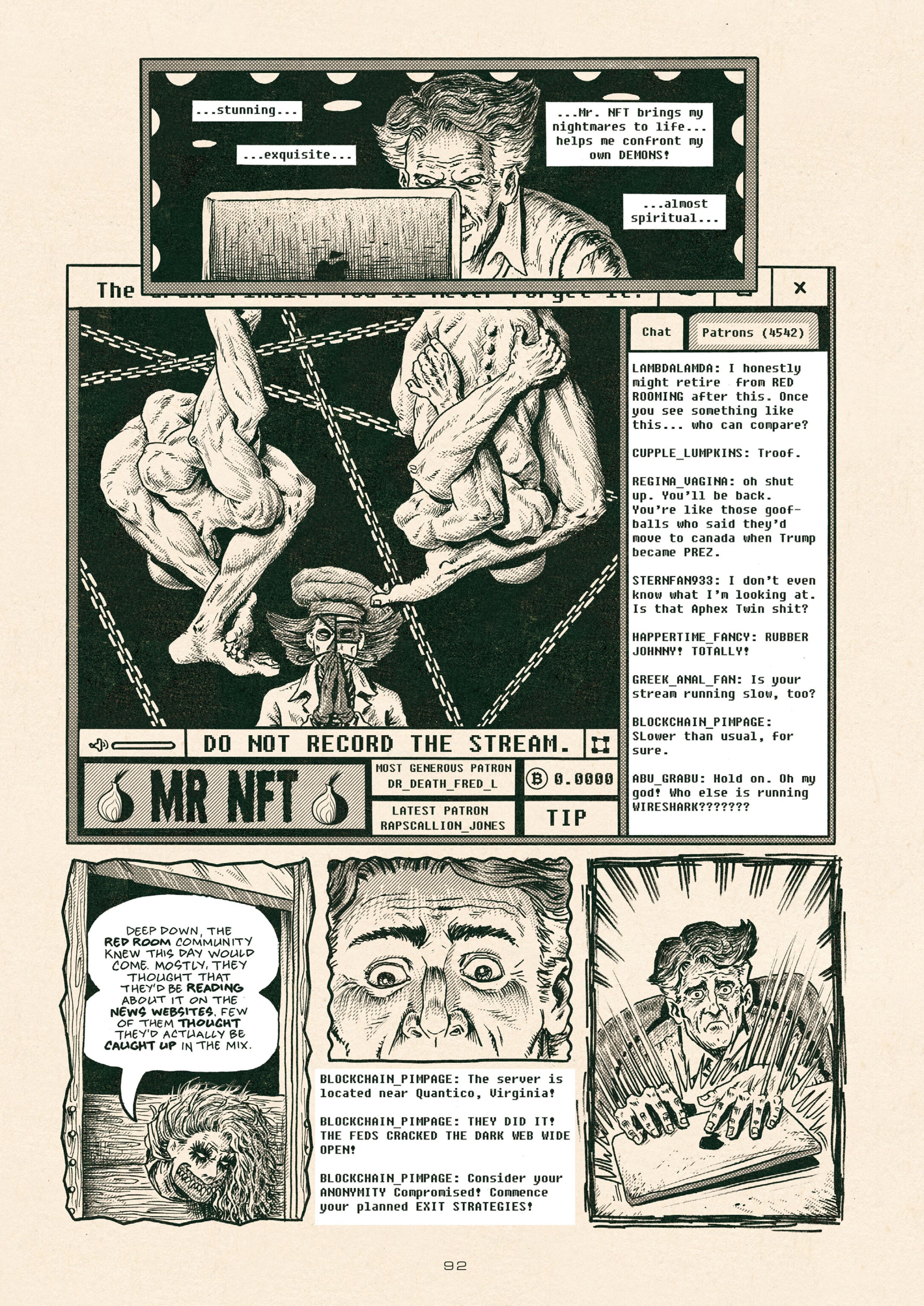 Read online Red Room: Trigger Warnings comic -  Issue # TPB - 102