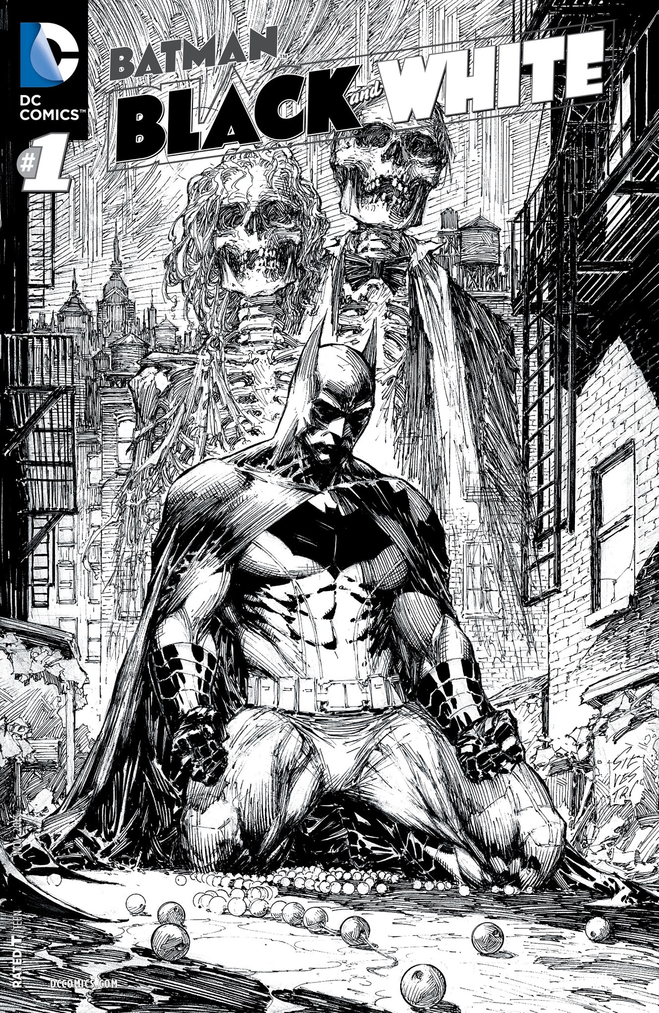 Read online Batman Black and White (2013) comic -  Issue #1 - 1