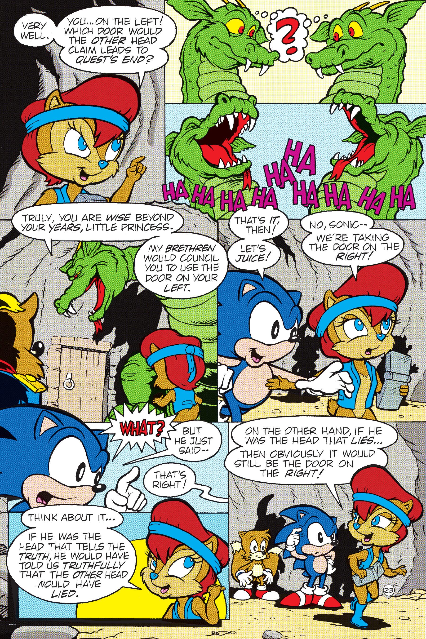 Read online Sonic The Hedgehog In Your Face Special comic -  Issue # Full - 20