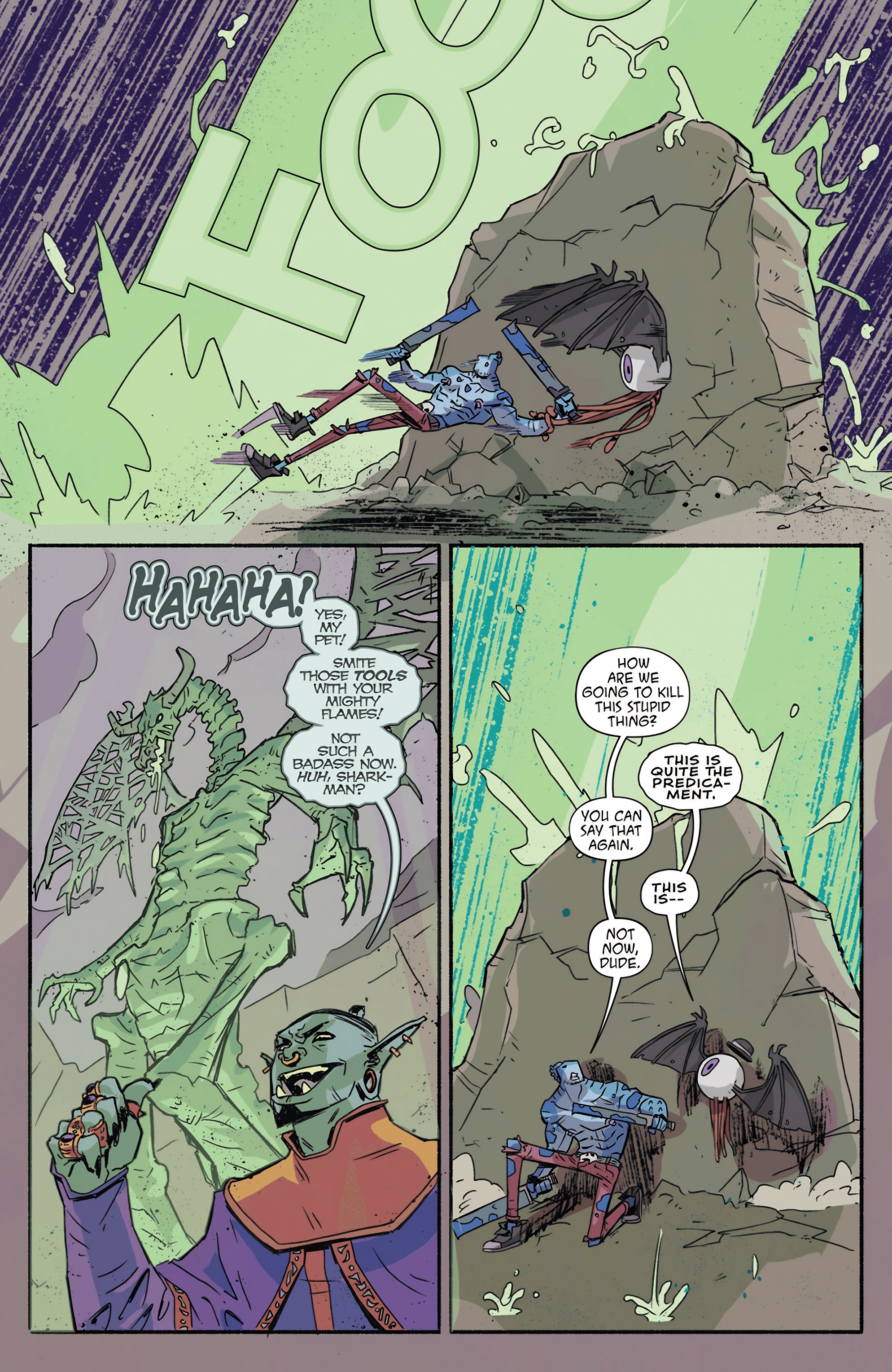 Read online Metalshark Bro: What the Fin? comic -  Issue # TPB - 62