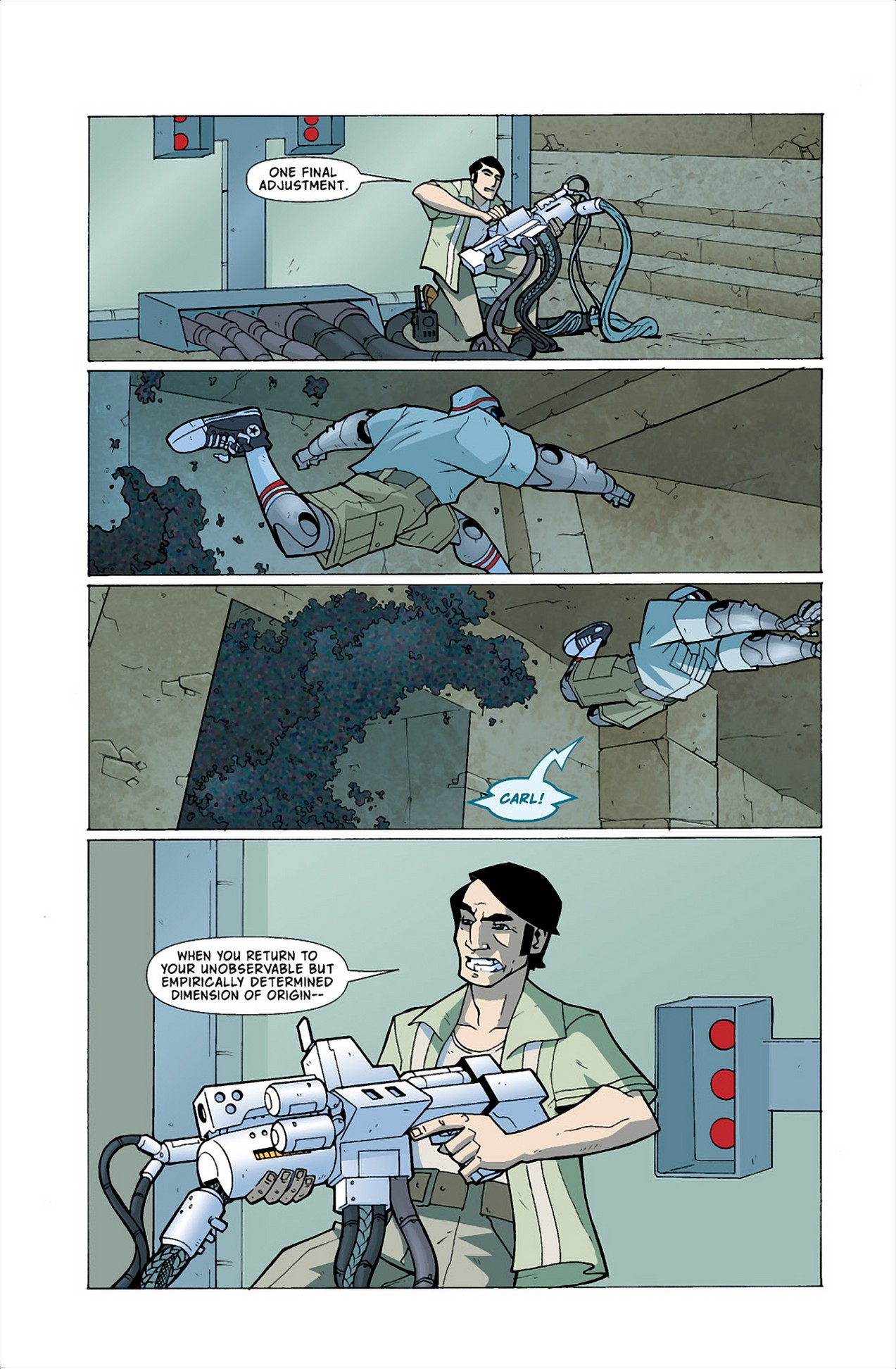 Read online Atomic Robo and the Shadow From Beyond Time comic -  Issue #4 - 21