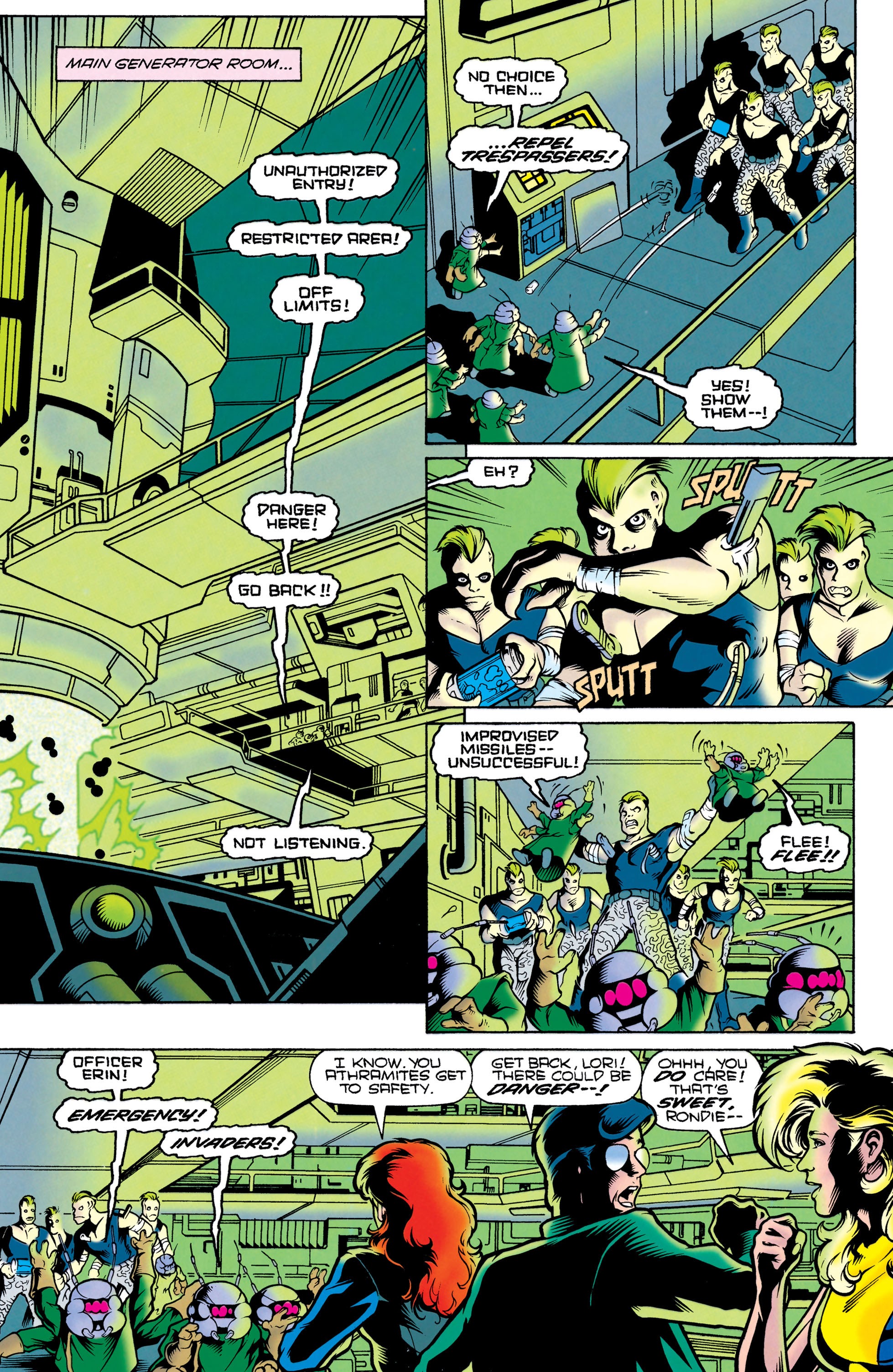 Read online Legionnaires comic -  Issue #35 - 9