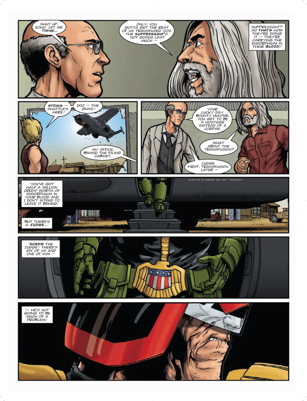 Read online Judge Dredd Megazine (Vol. 5) comic -  Issue #306 - 9