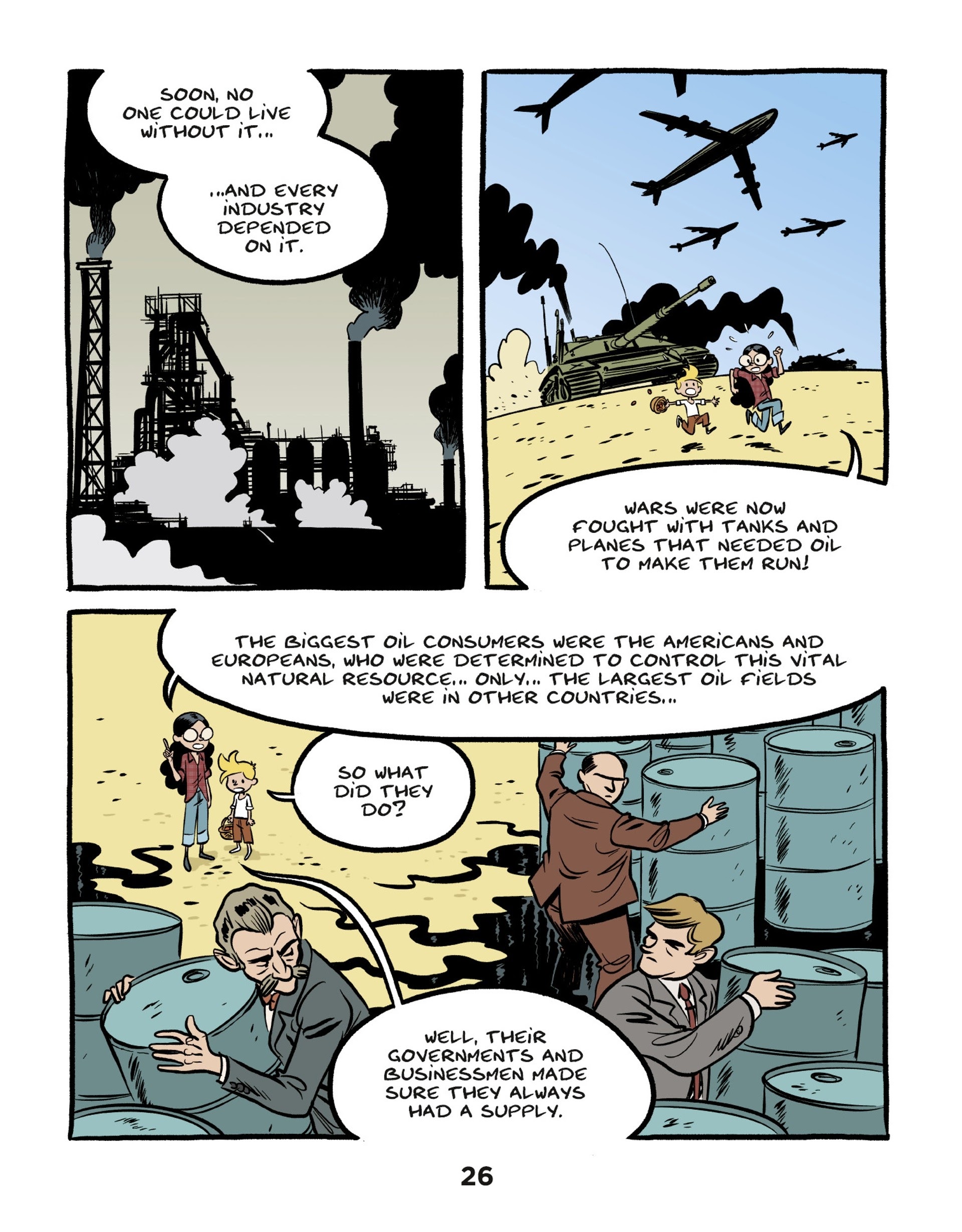 Read online On The History Trail With Ariane & Nino comic -  Issue #4 - 26