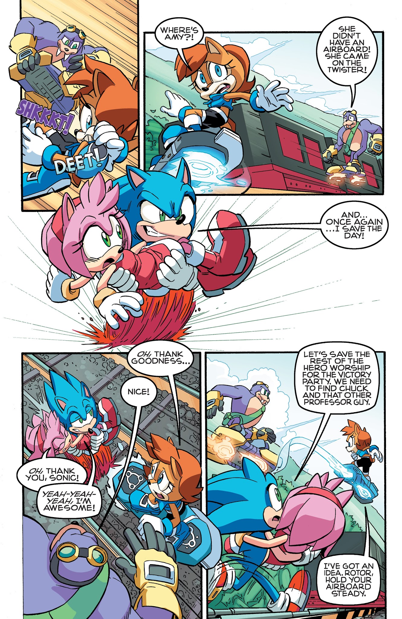 Read online Sonic The Hedgehog comic -  Issue #258 - 16