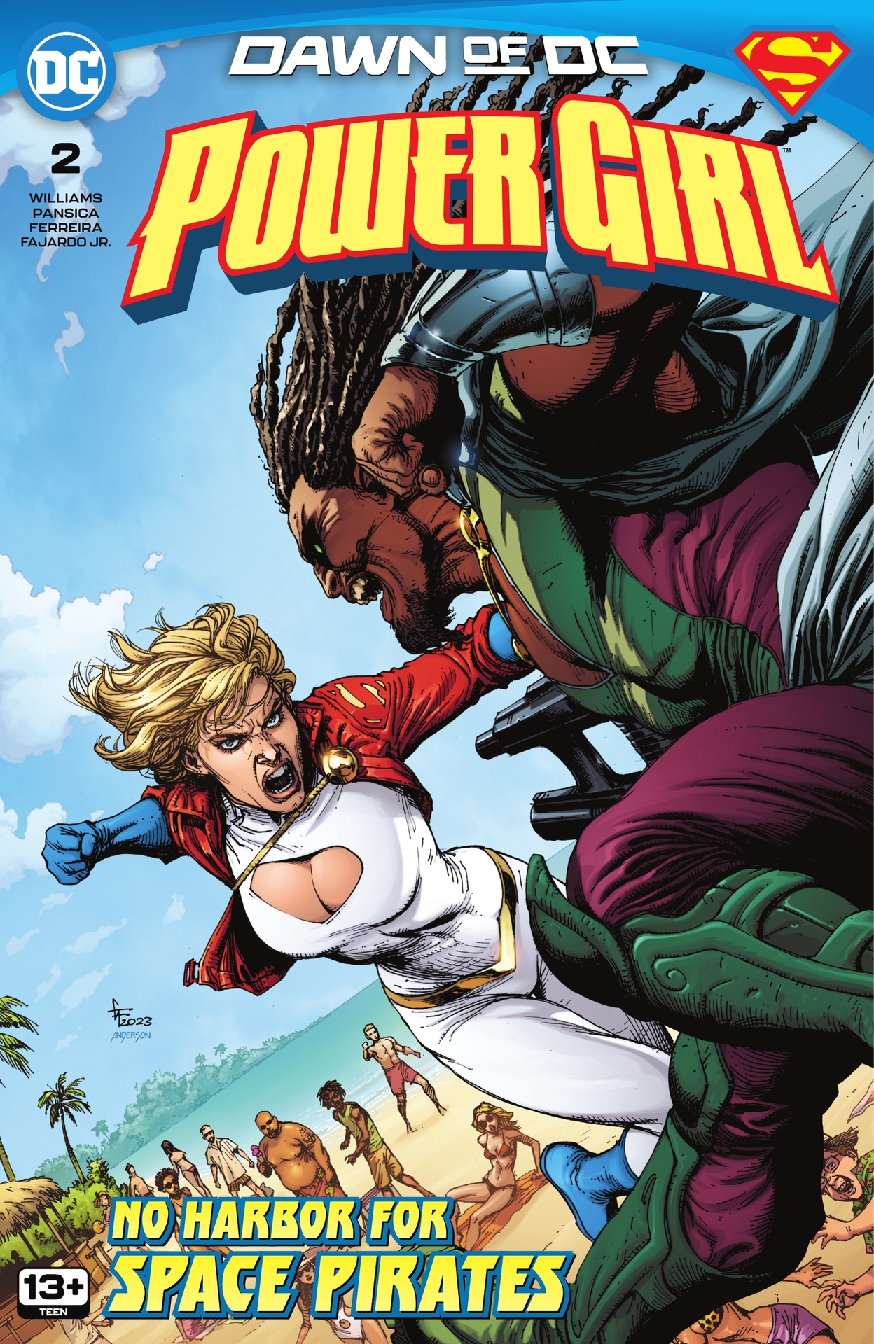 Read online Power Girl (2023) comic -  Issue #2 - 1
