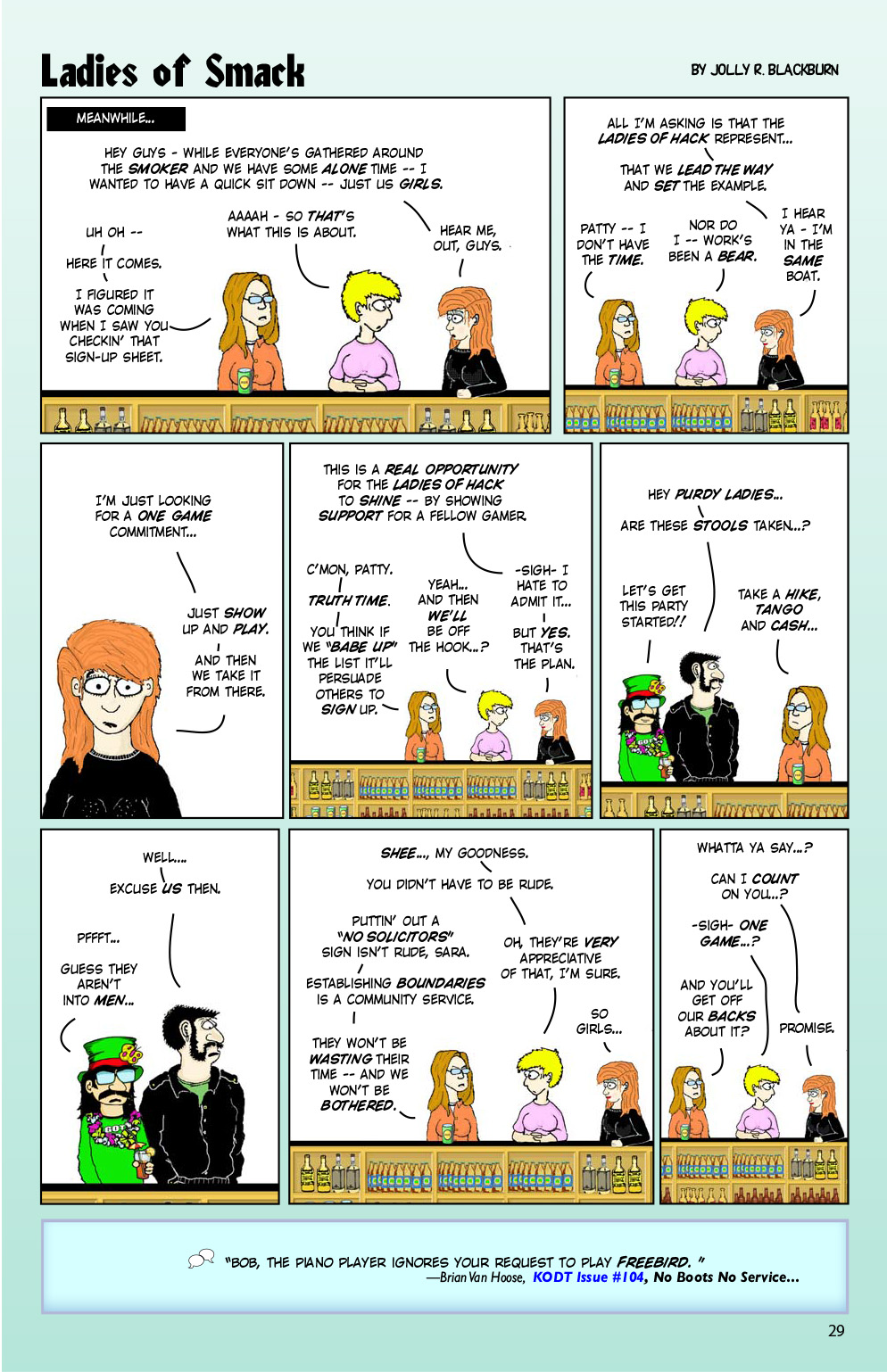 Read online Knights of the Dinner Table comic -  Issue #195 - 31