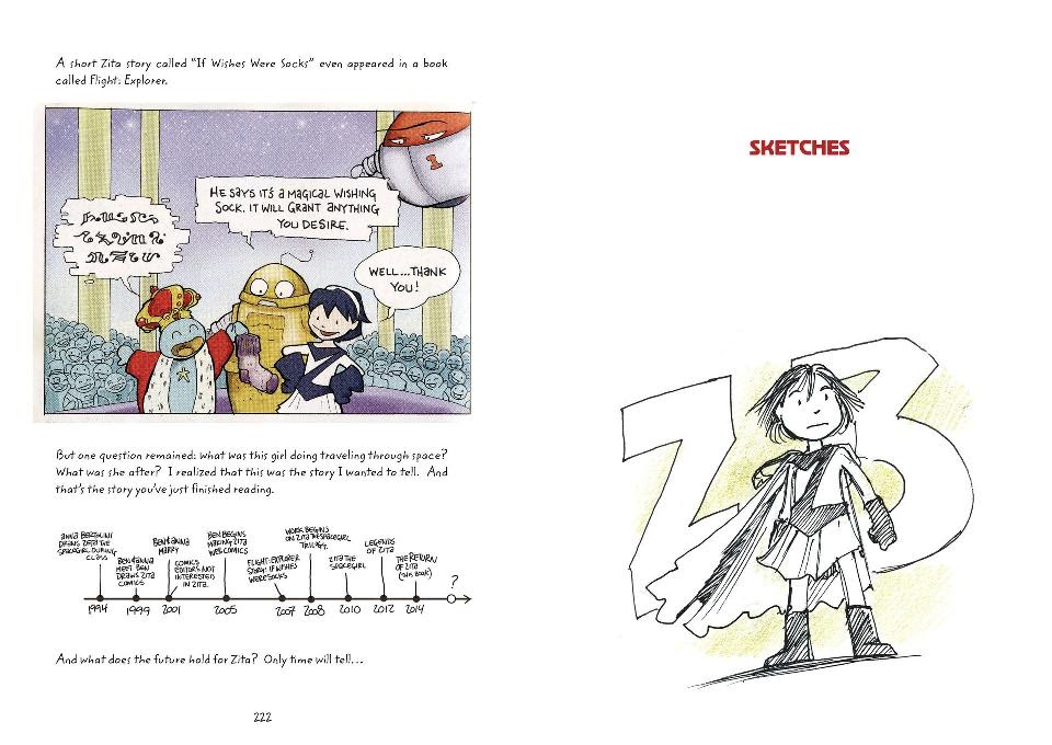 Read online The Return of Zita the Spacegirl comic -  Issue # TPB - 115