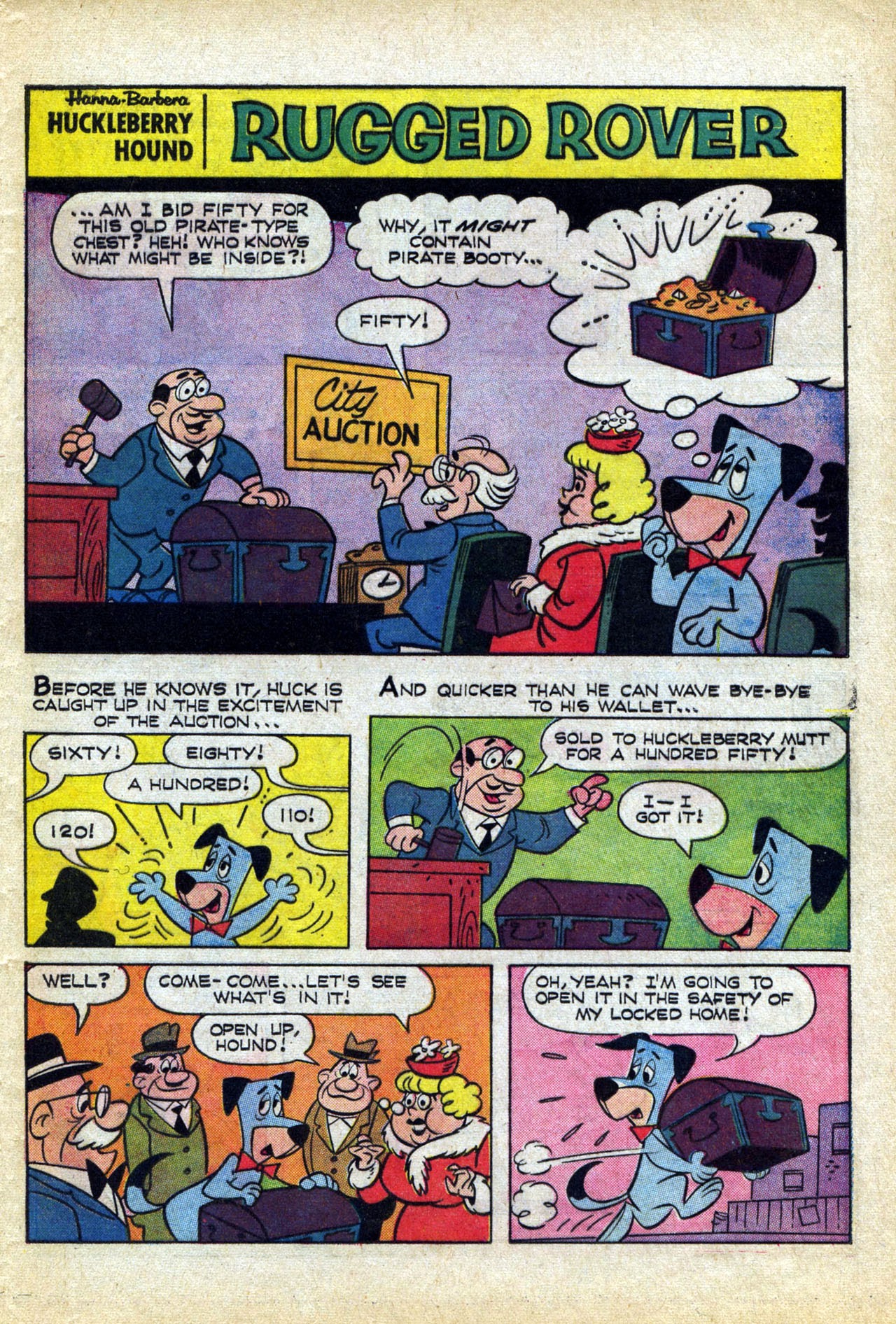 Read online Huckleberry Hound (1960) comic -  Issue #36 - 25