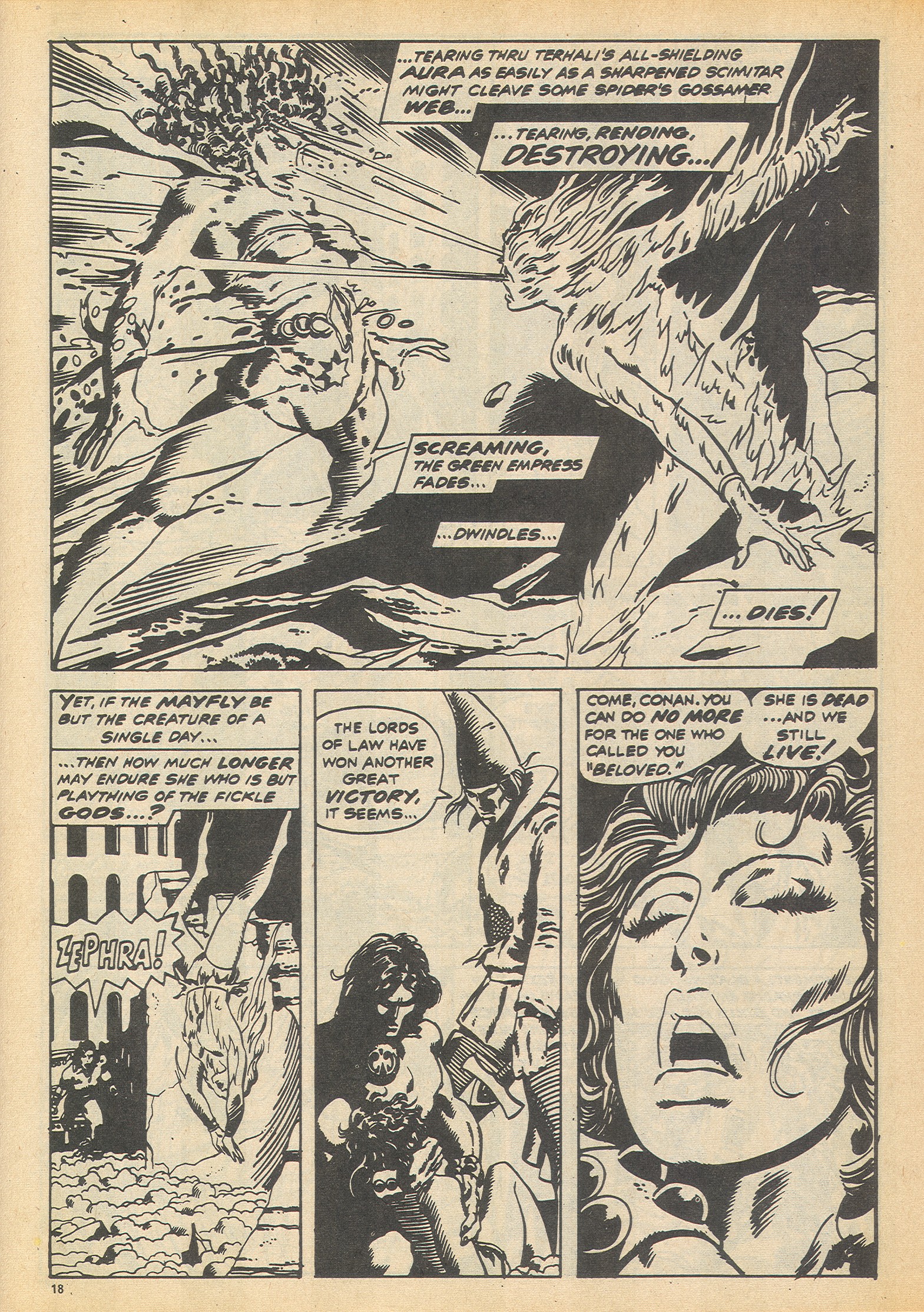 Read online The Savage Sword of Conan (1975) comic -  Issue #16 - 18