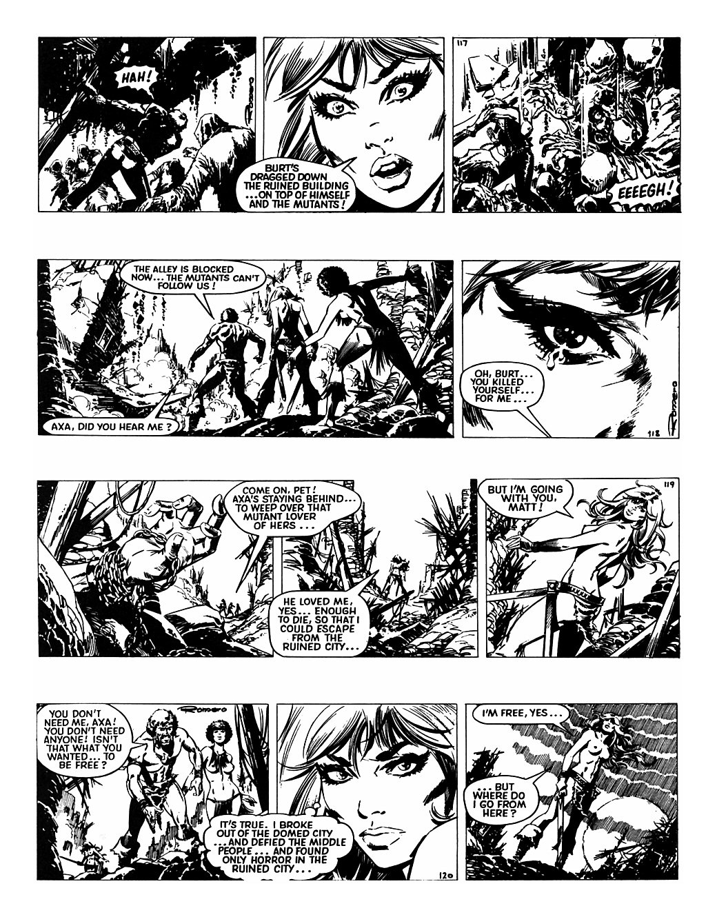 Read online Axa comic -  Issue #1 - 36