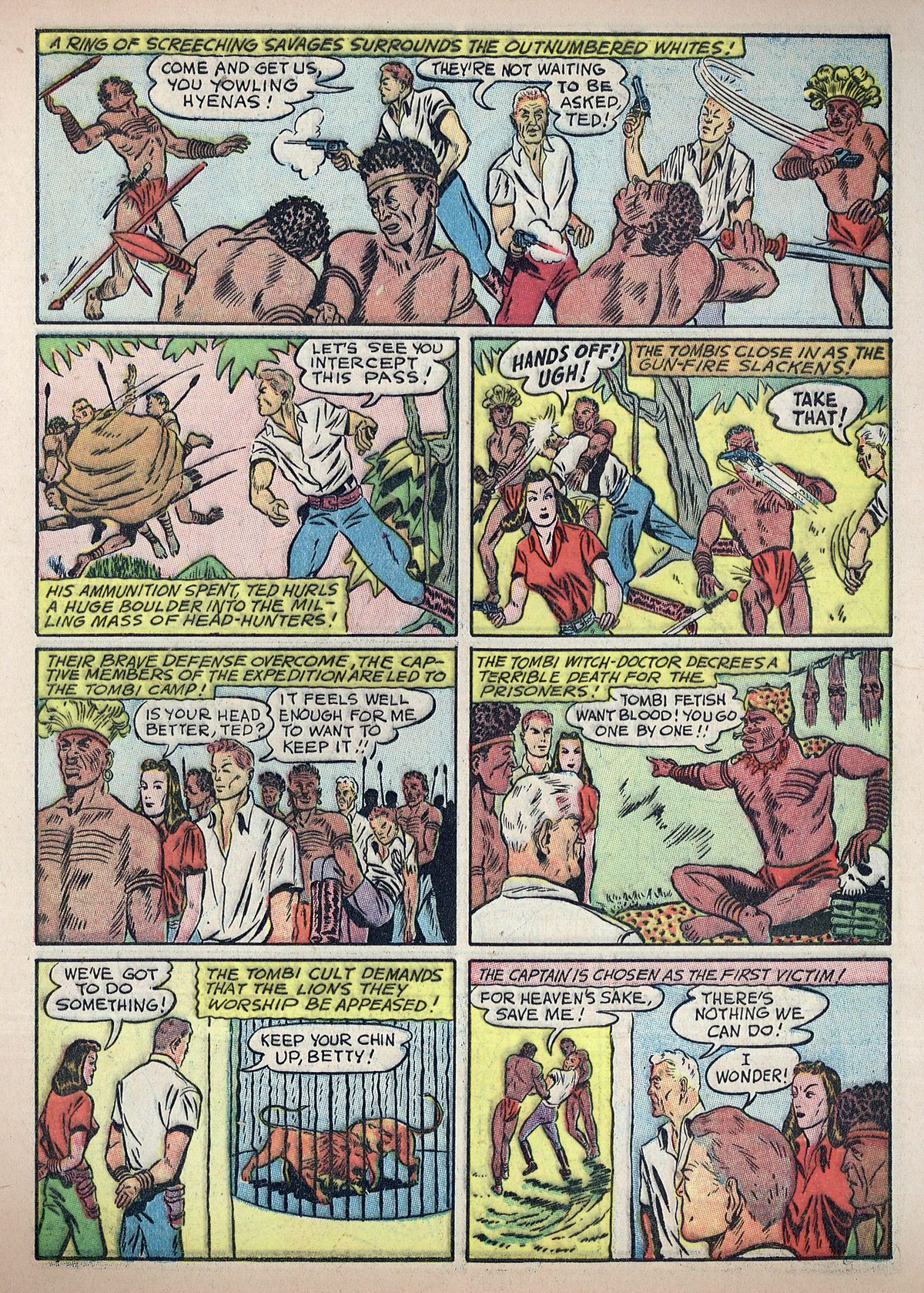 Read online Exciting Comics comic -  Issue #3 - 17