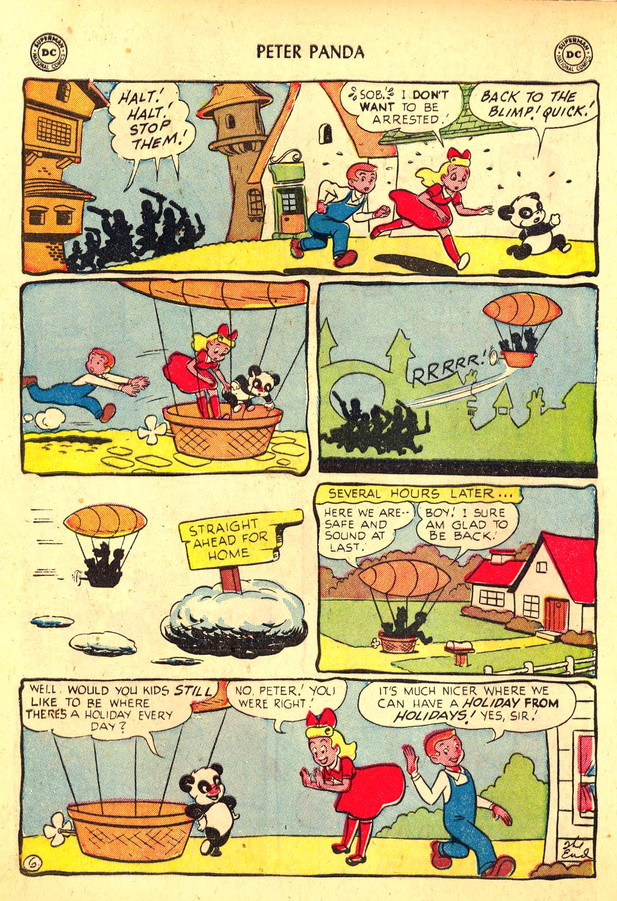 Read online Peter Panda comic -  Issue #8 - 8