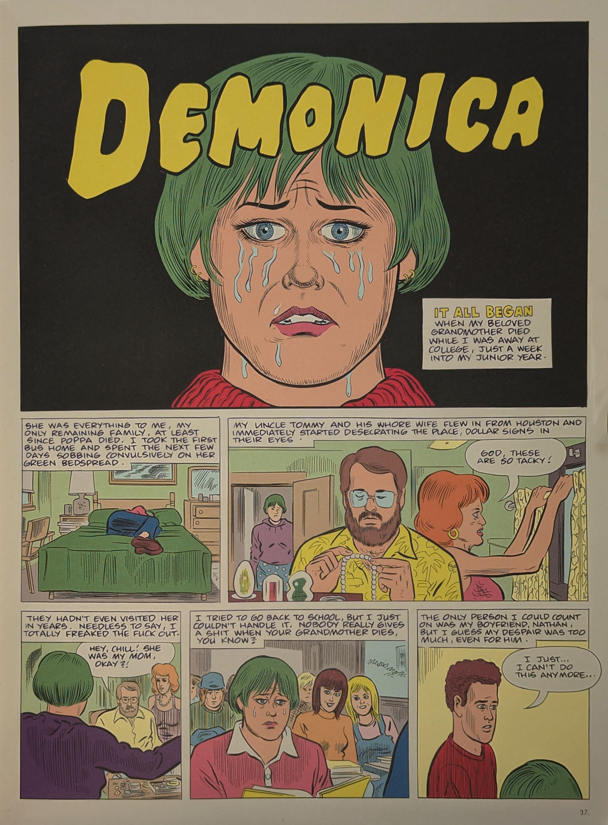 Read online Monica by Daniel Clowes comic -  Issue # TPB - 39
