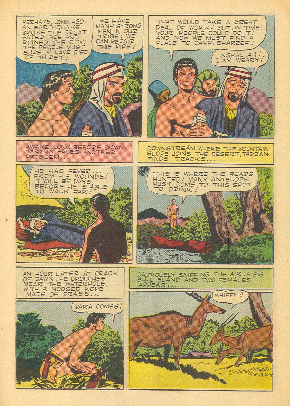 Read online Tarzan (1948) comic -  Issue #77 - 15