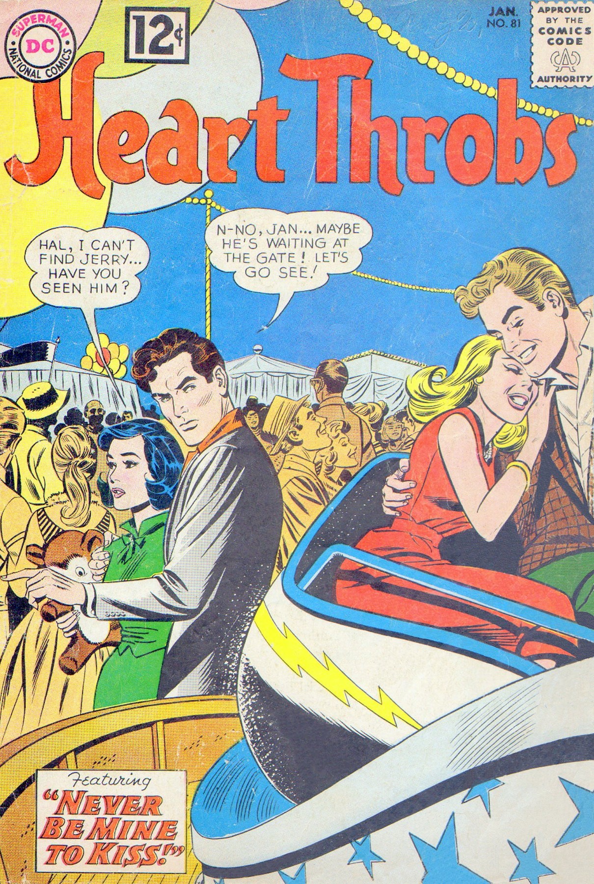 Read online Heart Throbs comic -  Issue #81 - 1
