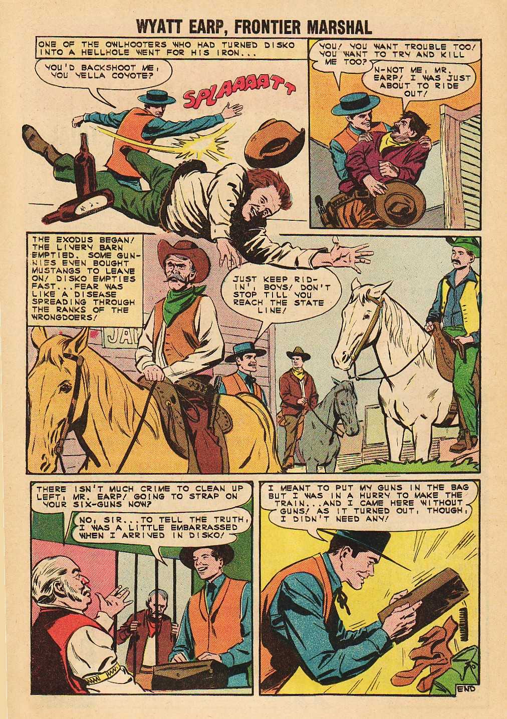 Read online Wyatt Earp Frontier Marshal comic -  Issue #53 - 16