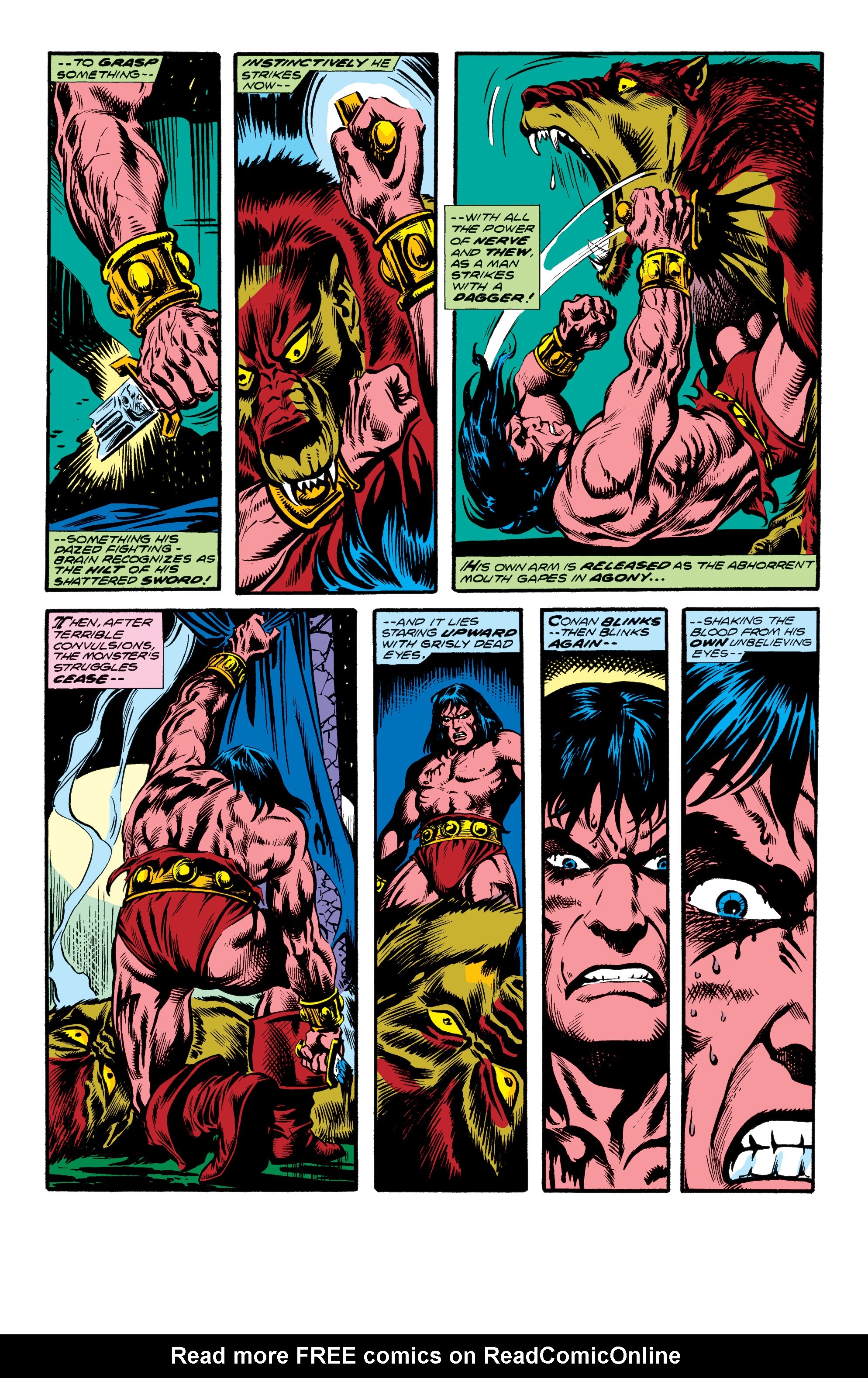 Read online Conan the Barbarian Epic Collection: The Original Marvel Years - Of Once and Future Kings comic -  Issue # TPB (Part 3) - 56