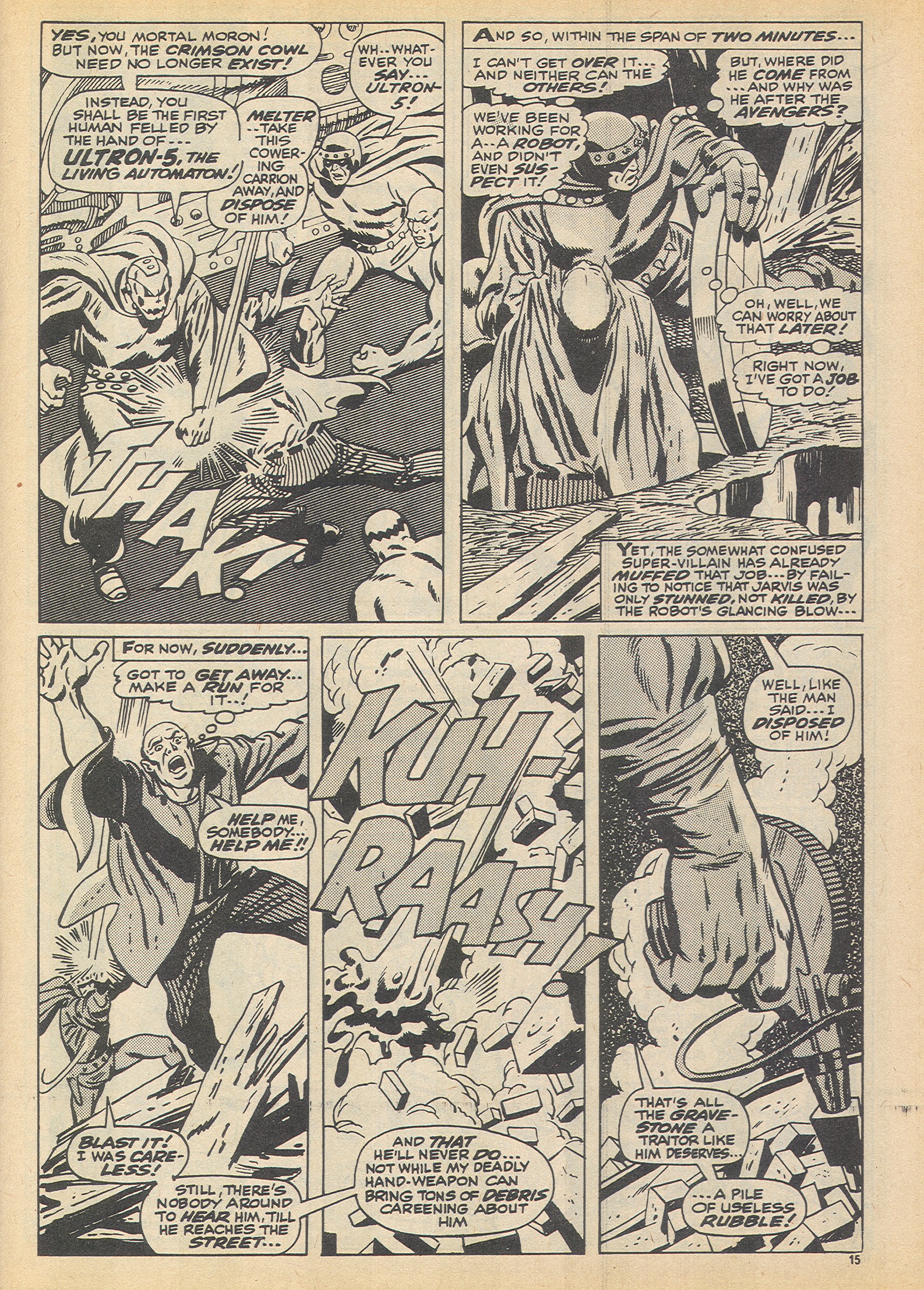 Read online The Avengers (1973) comic -  Issue #75 - 15