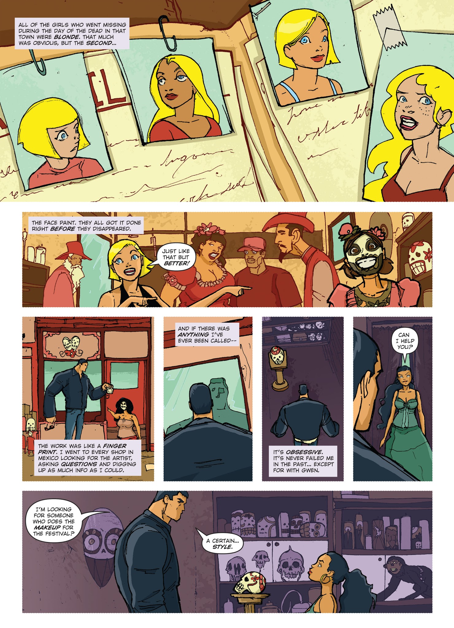 Read online Dia De Los Muertos comic -  Issue # TPB - 45