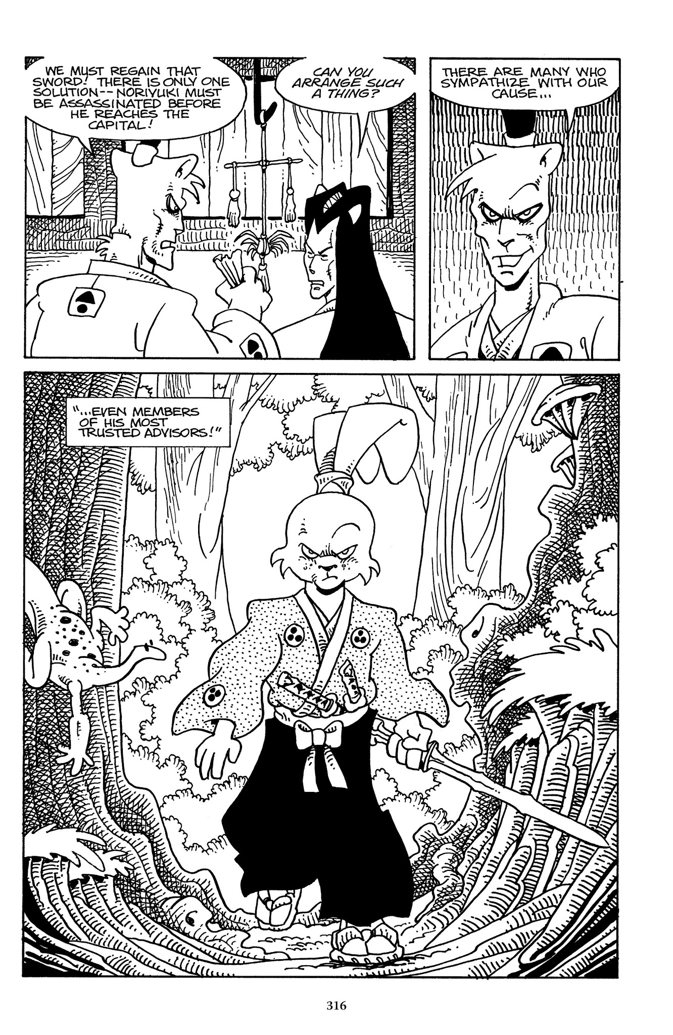 Read online The Usagi Yojimbo Saga comic -  Issue # TPB 2 - 312