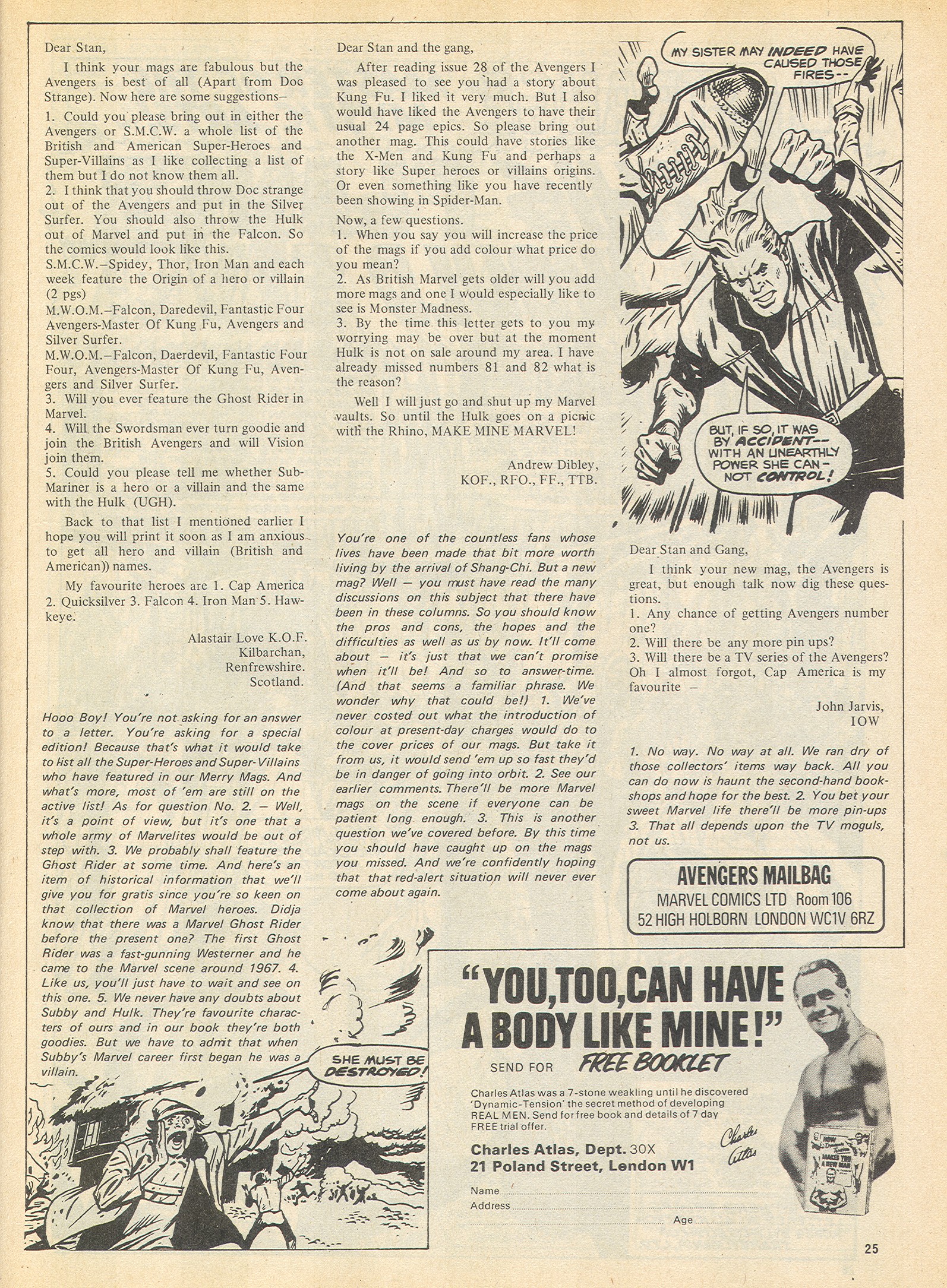 Read online The Avengers (1973) comic -  Issue #48 - 25