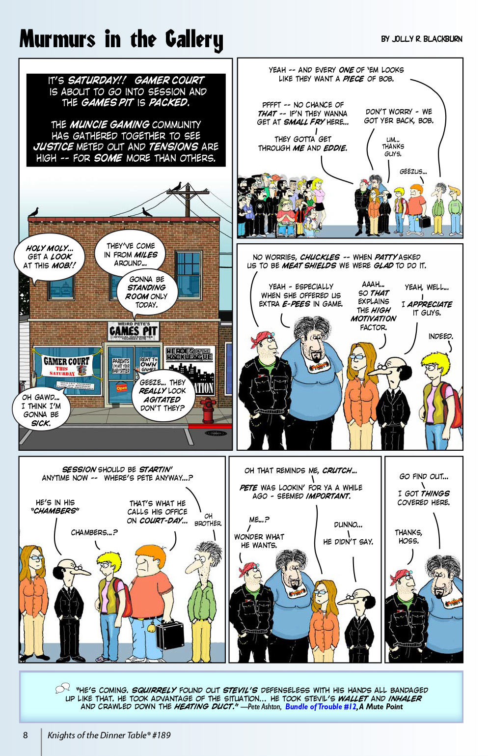 Read online Knights of the Dinner Table comic -  Issue #189 - 10