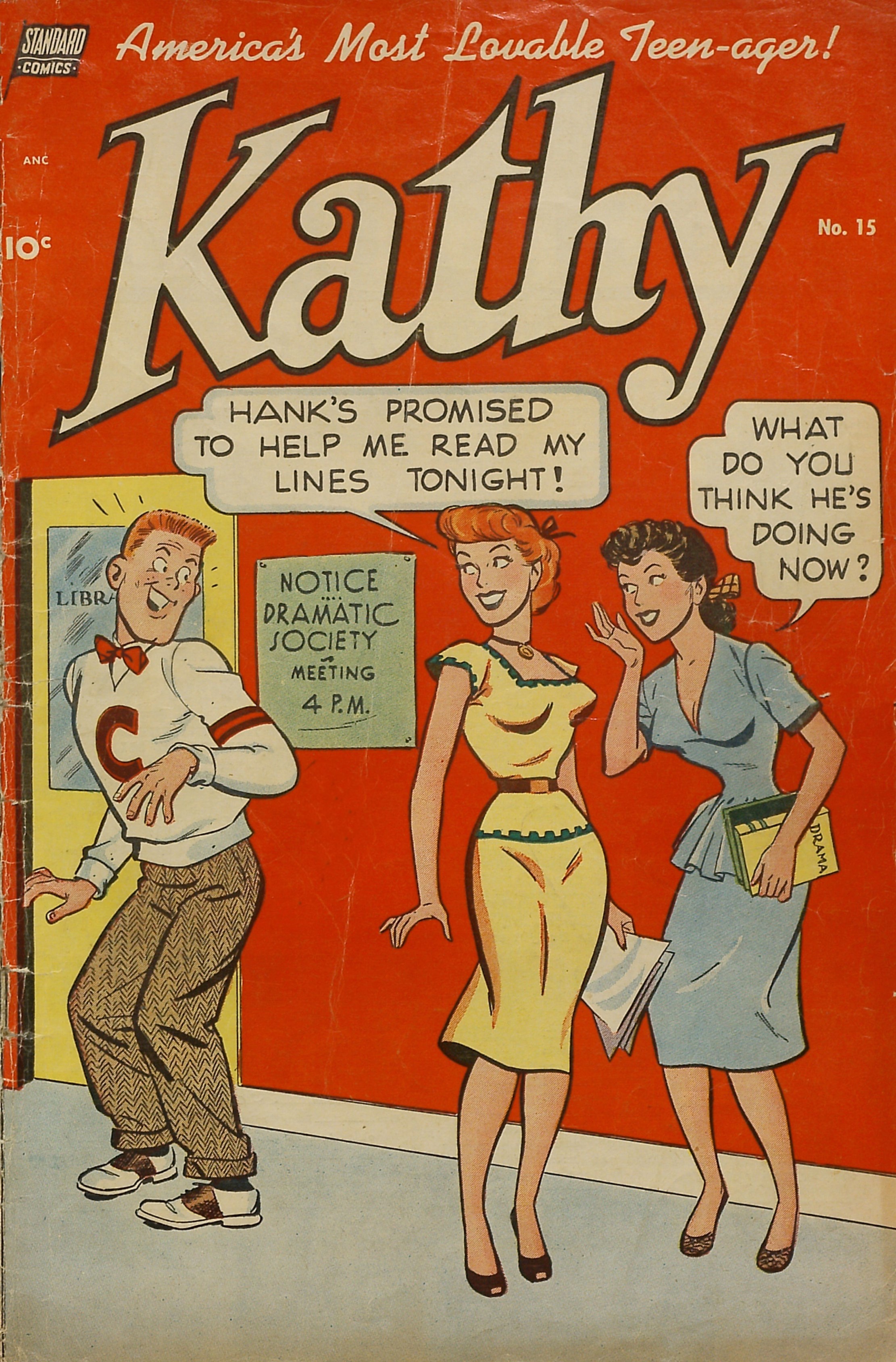 Read online Kathy (1949) comic -  Issue #15 - 1