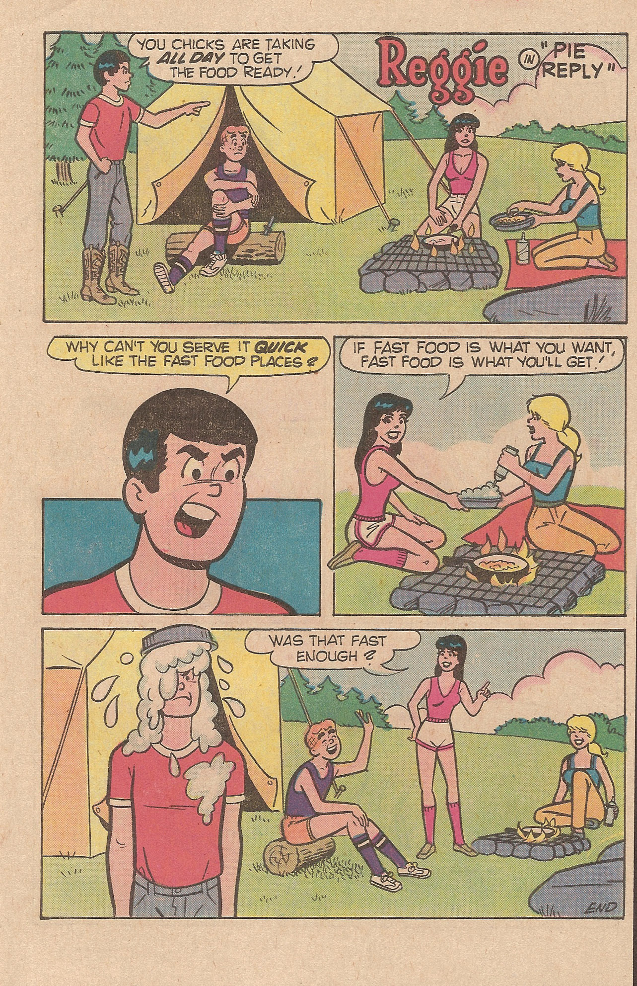 Read online Reggie's Wise Guy Jokes comic -  Issue #55 - 31