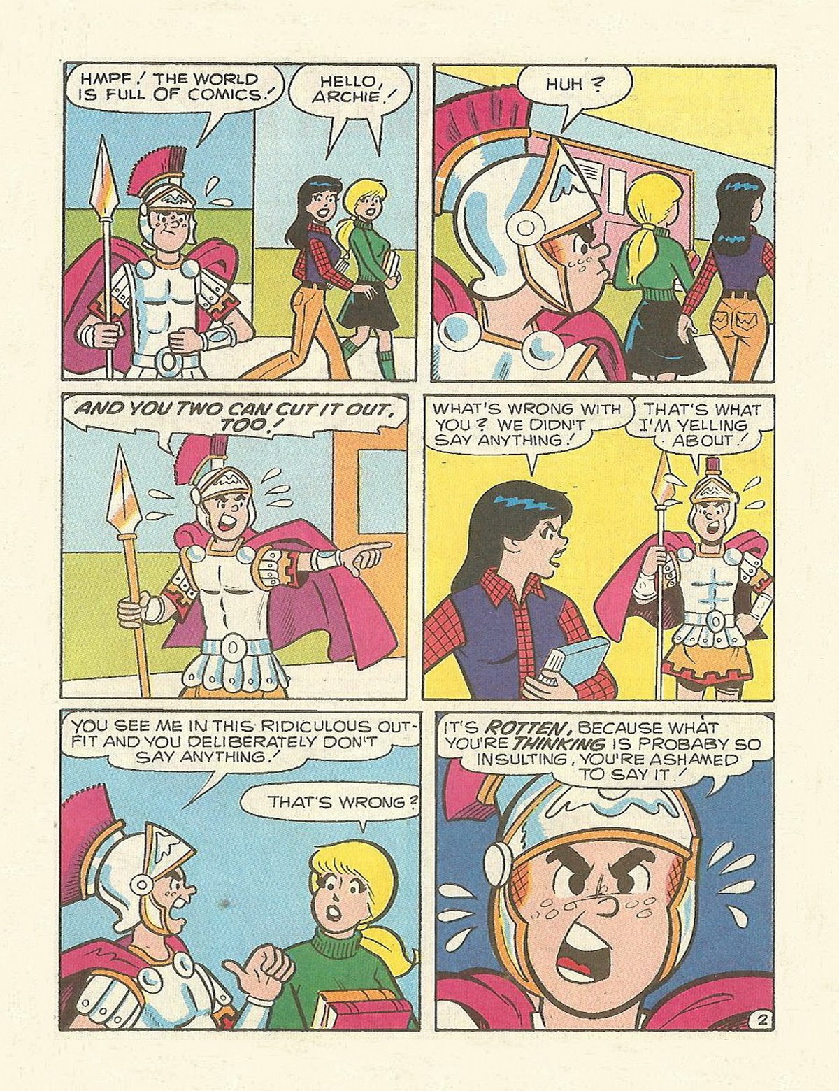 Read online Archie's Double Digest Magazine comic -  Issue #65 - 173