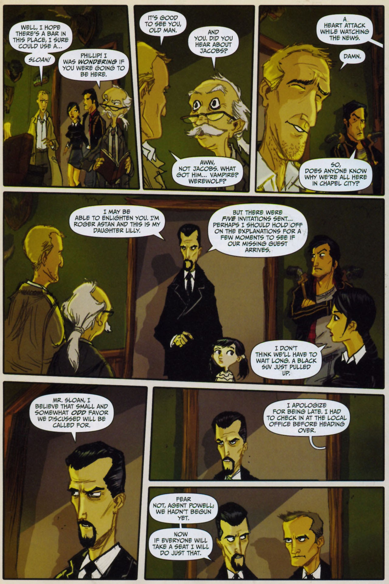 Read online Steve Niles' Strange Cases comic -  Issue #1 - 7