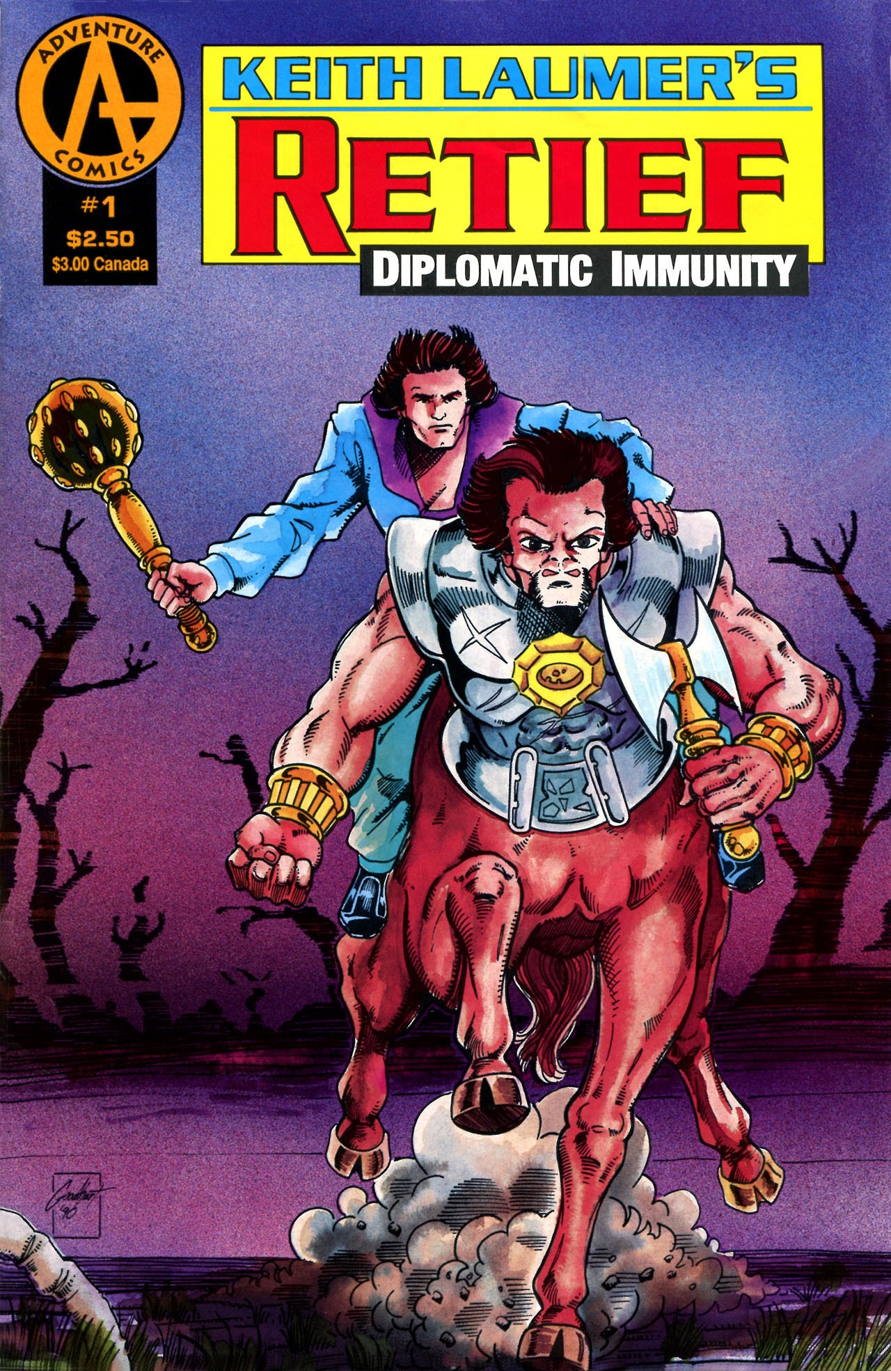 Read online Retief: Diplomatic Immunity comic -  Issue #1 - 1