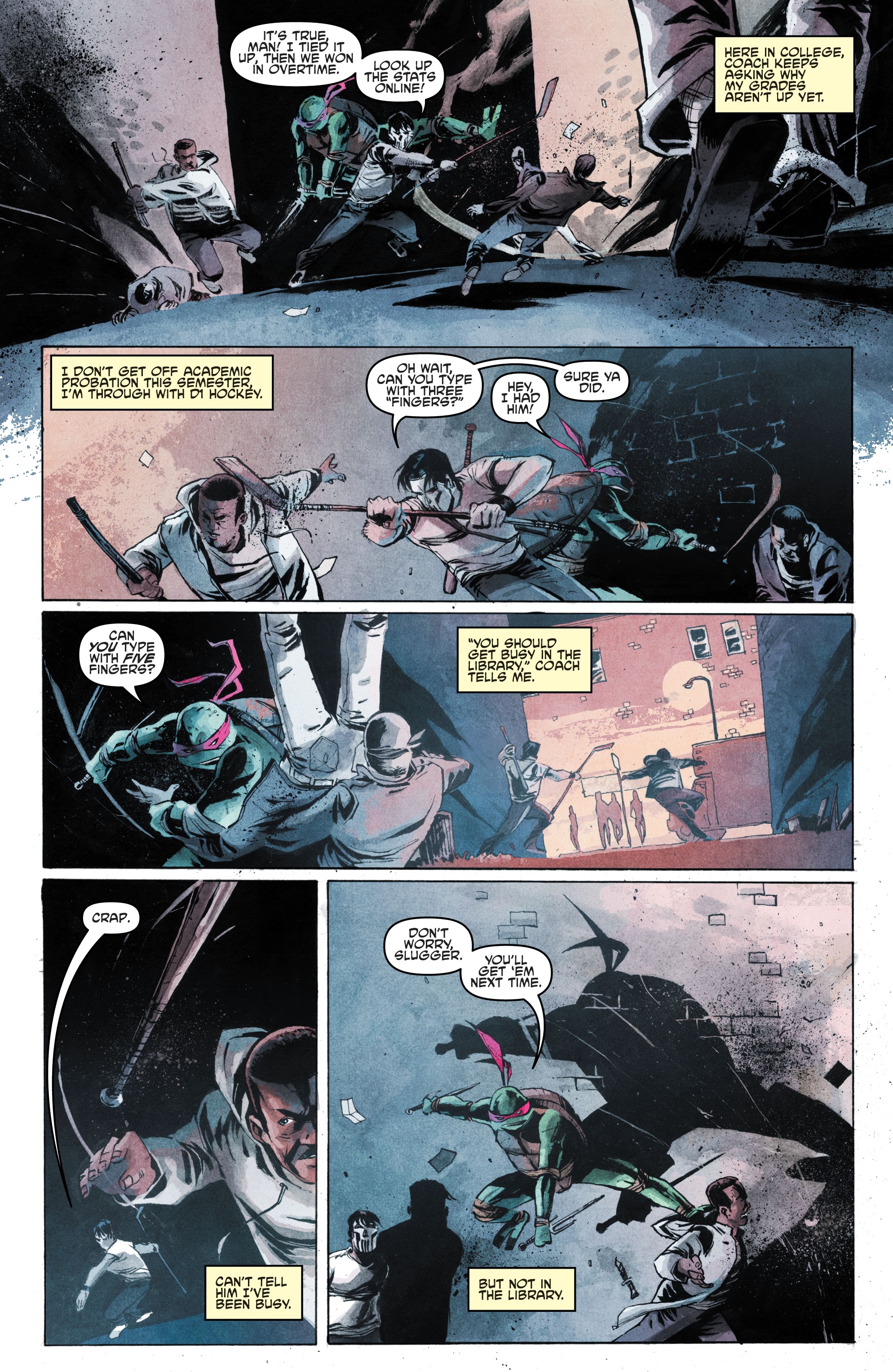 Read online Teenage Mutant Ninja Turtles: Best Of comic -  Issue # Casey Jones - 71
