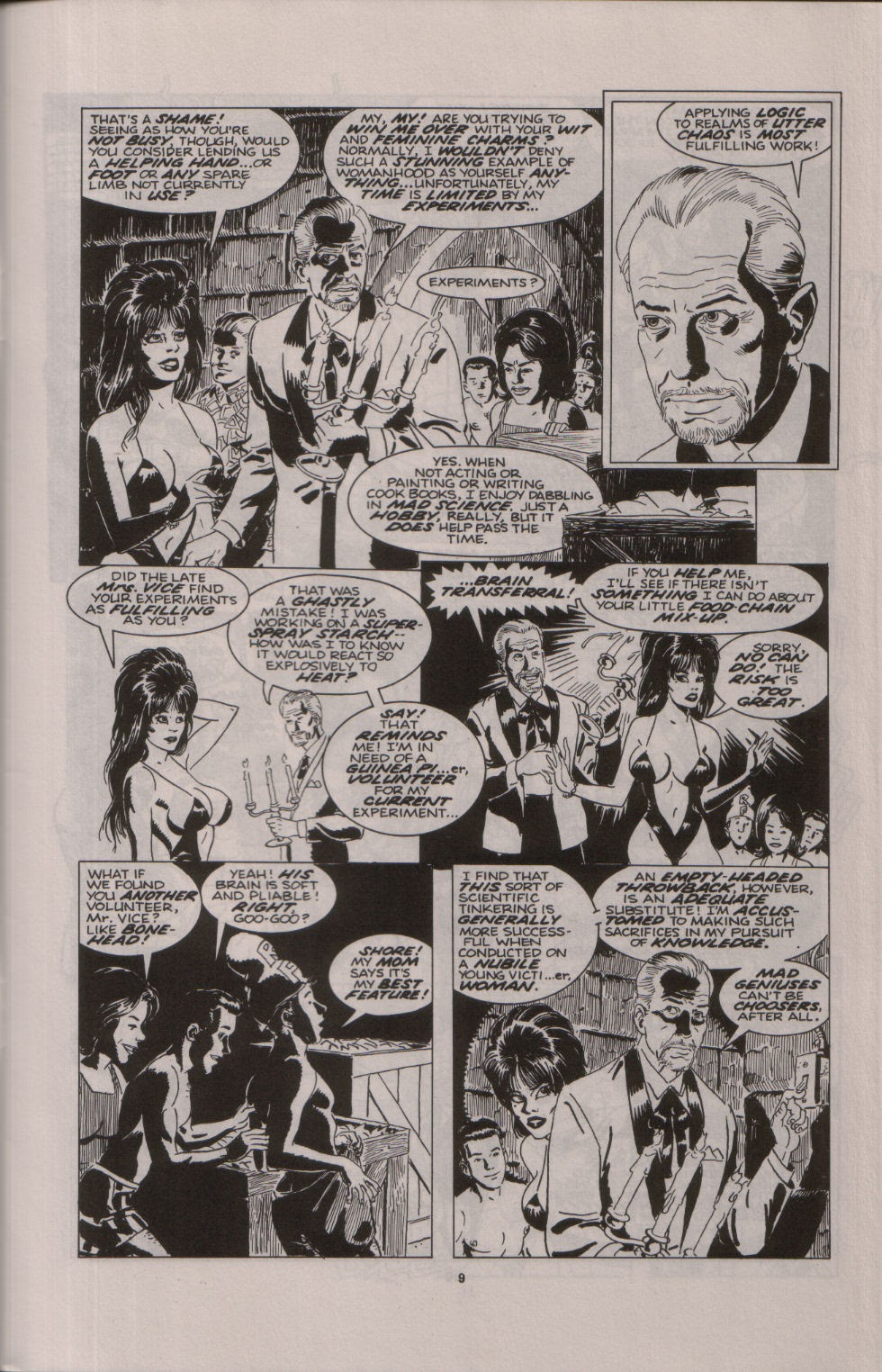Read online Elvira, Mistress of the Dark comic -  Issue #24 - 10