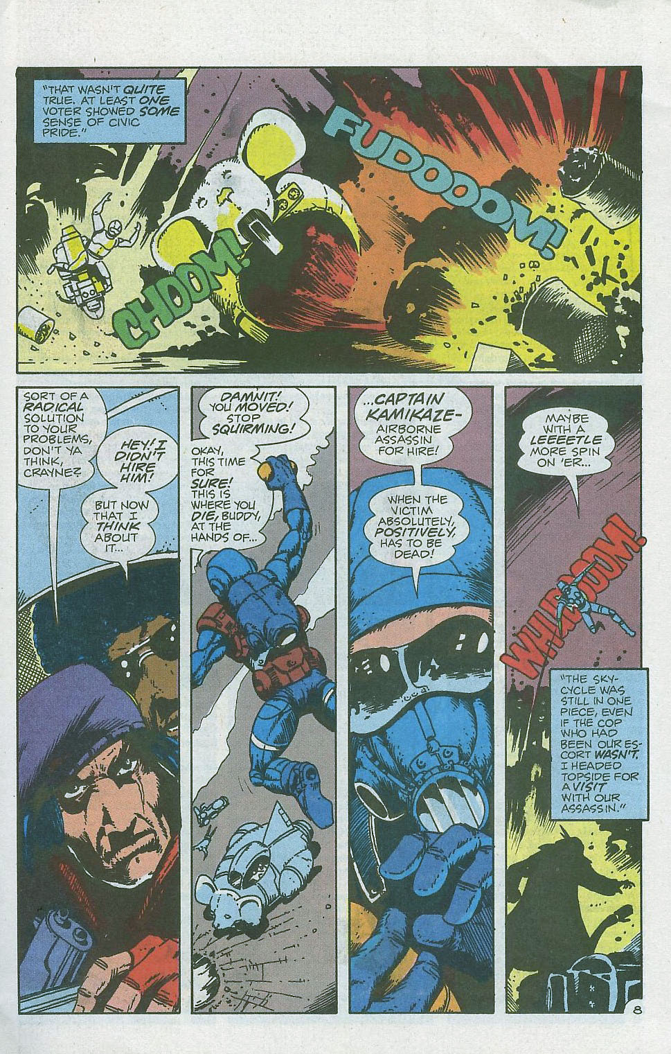 Read online Grimjack comic -  Issue #8 - 9