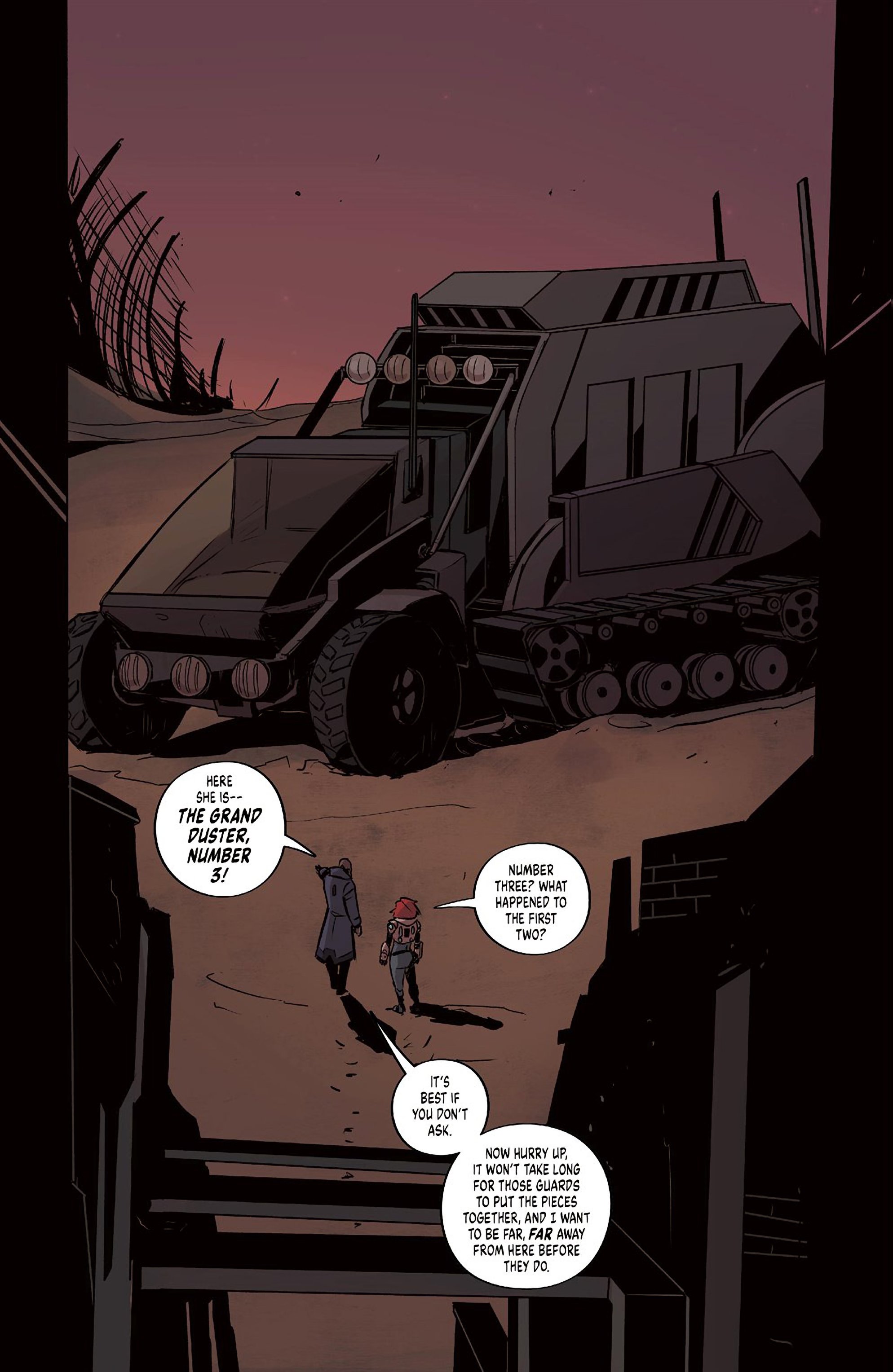 Read online Dust comic -  Issue #1 - 17