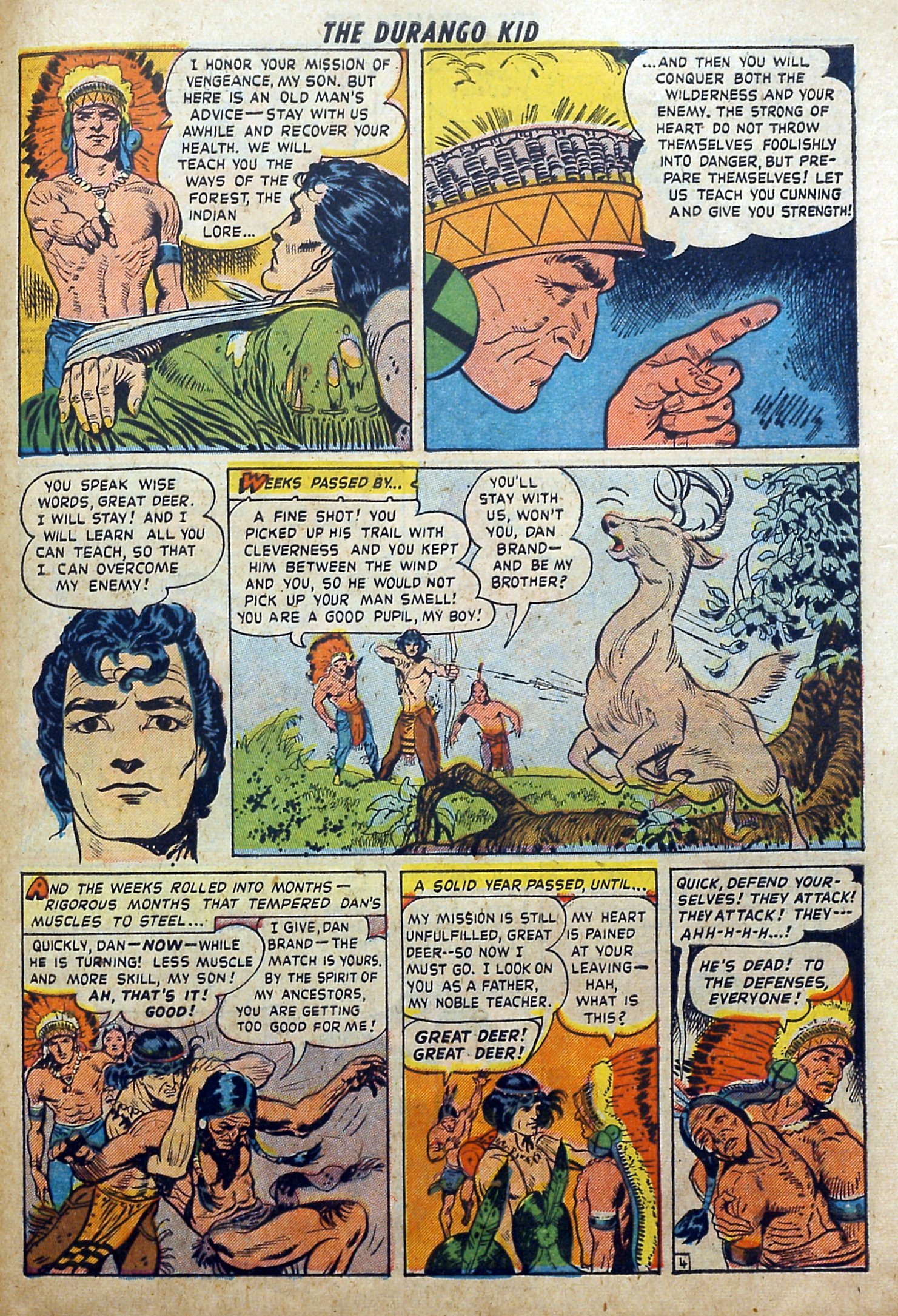 Read online Charles Starrett as The Durango Kid comic -  Issue #1 - 31