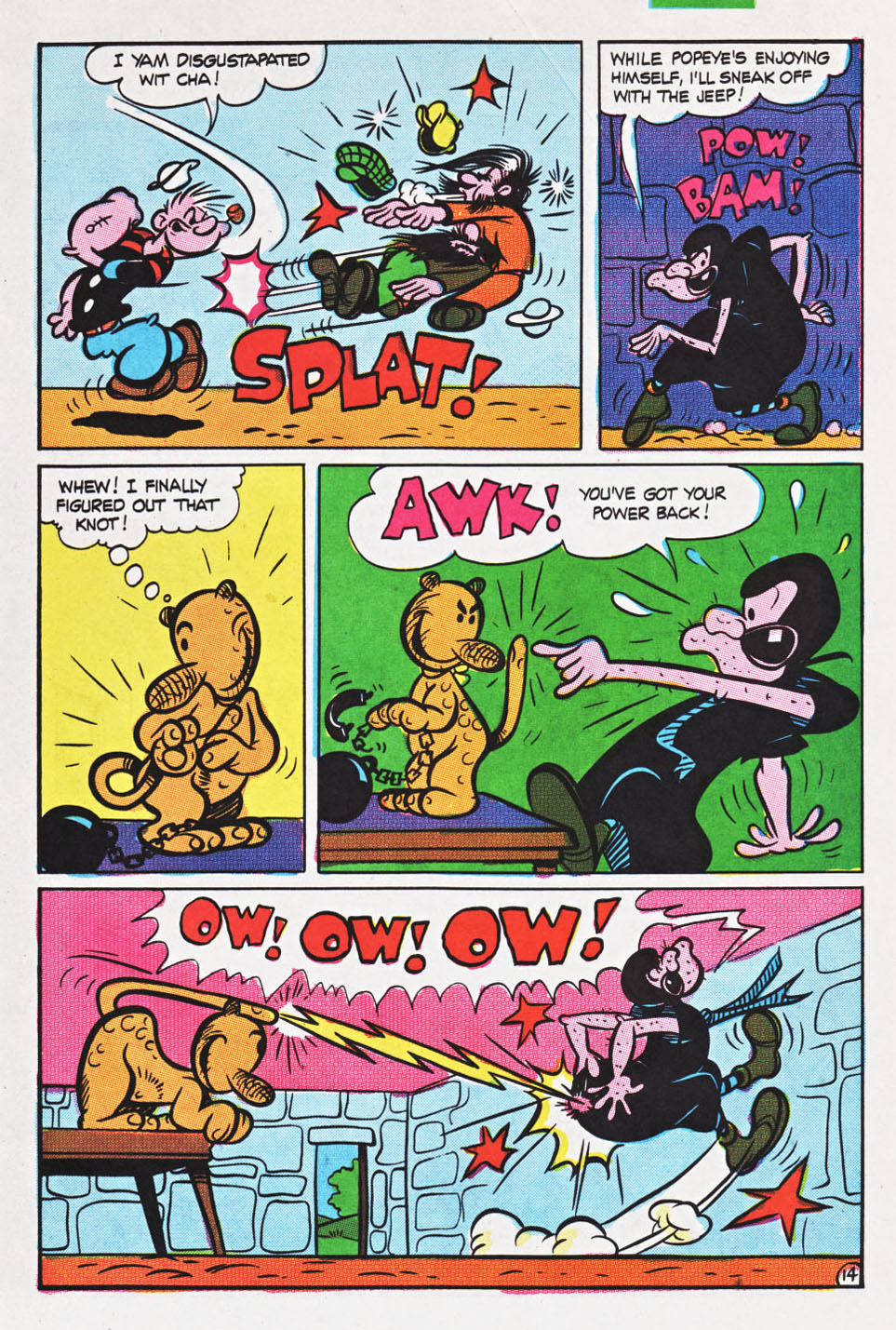Read online Popeye (1993) comic -  Issue #7 - 30