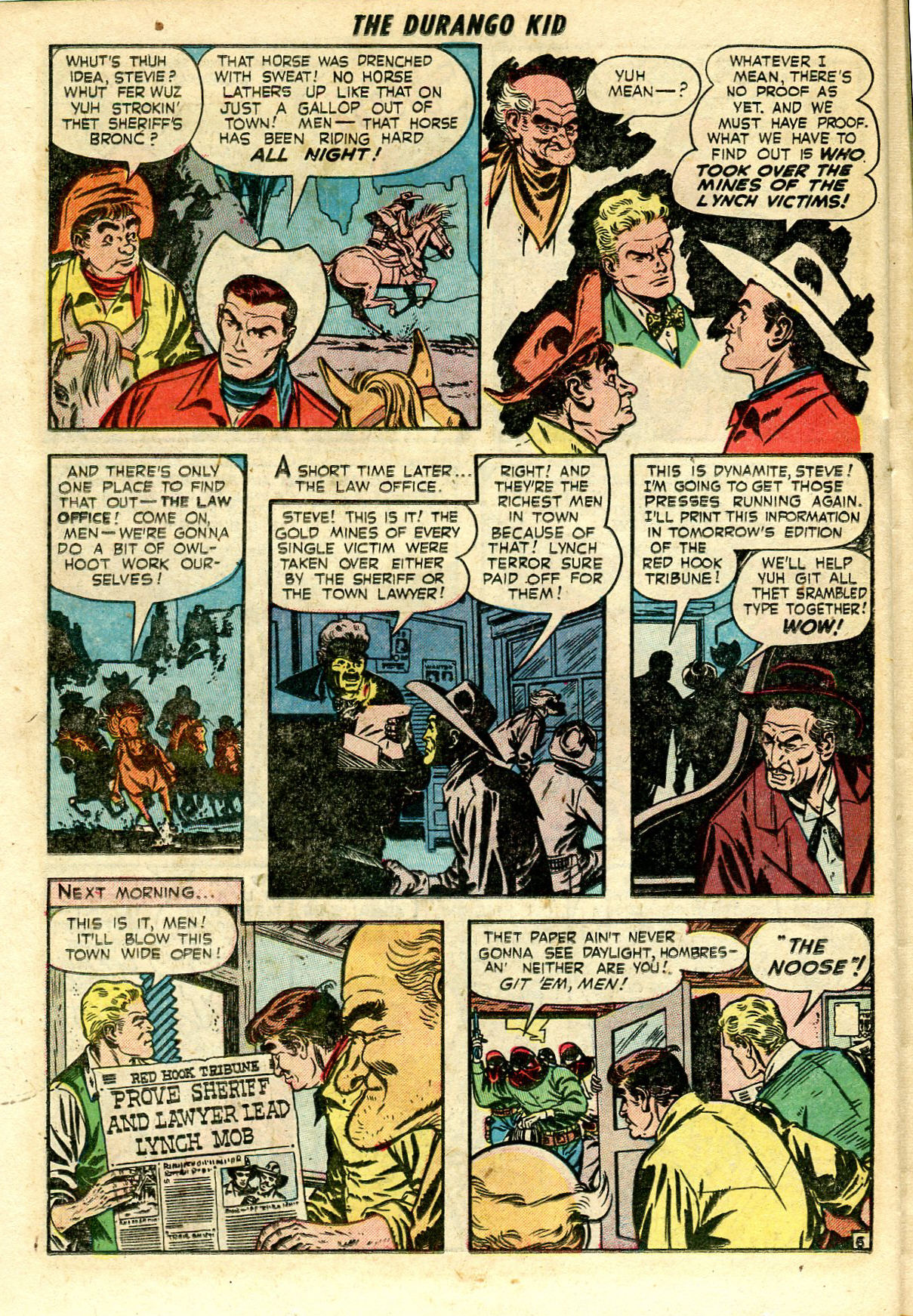 Read online Charles Starrett as The Durango Kid comic -  Issue #13 - 24