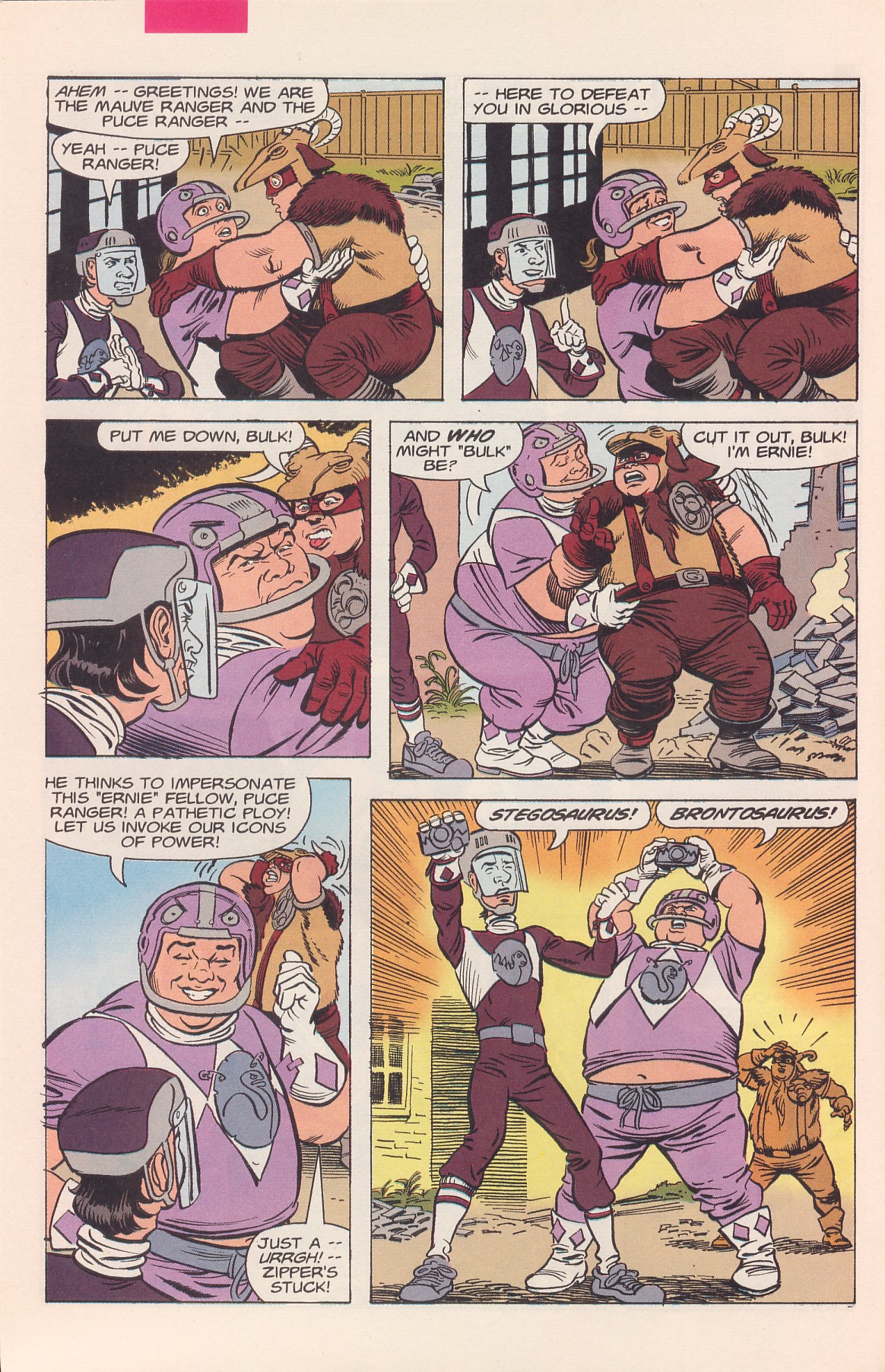 Read online Saban's Mighty Morphin Power Rangers (1994) comic -  Issue #2 - 10