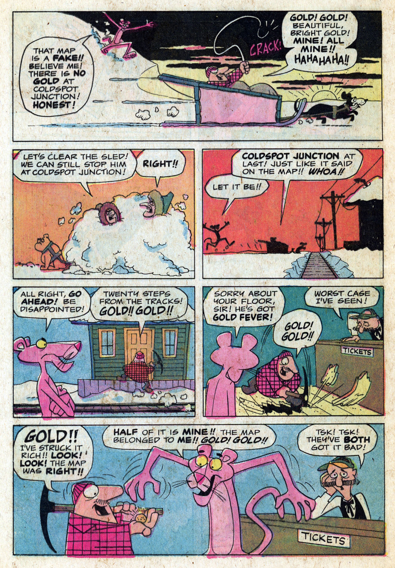 Read online The Pink Panther (1971) comic -  Issue #21 - 12