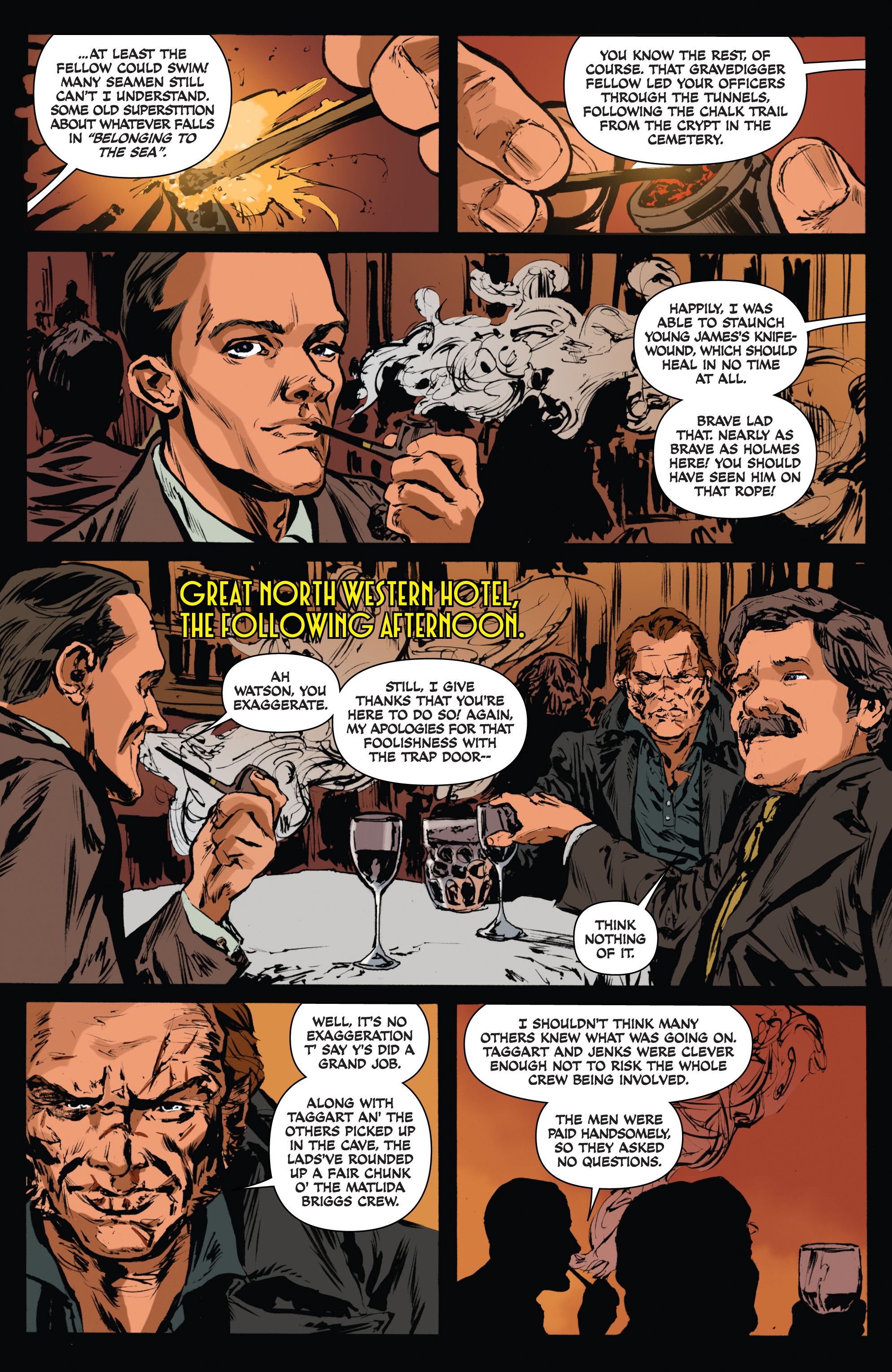 Read online Sherlock Holmes: The Liverpool Demon comic -  Issue #5 - 22