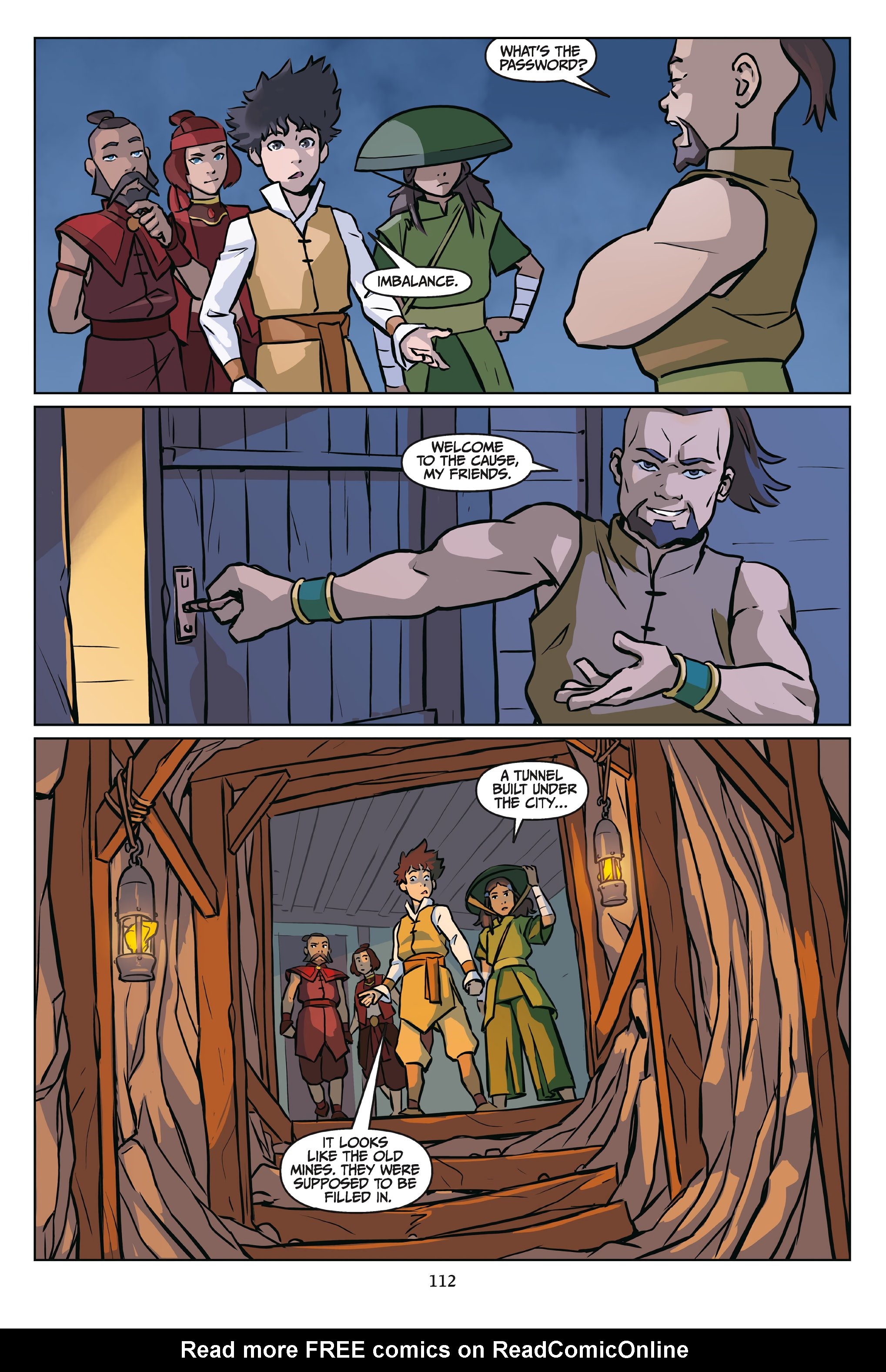 Read online Nickelodeon Avatar: The Last Airbender - Imbalance comic -  Issue # _Omnibus (Part 2) - 13