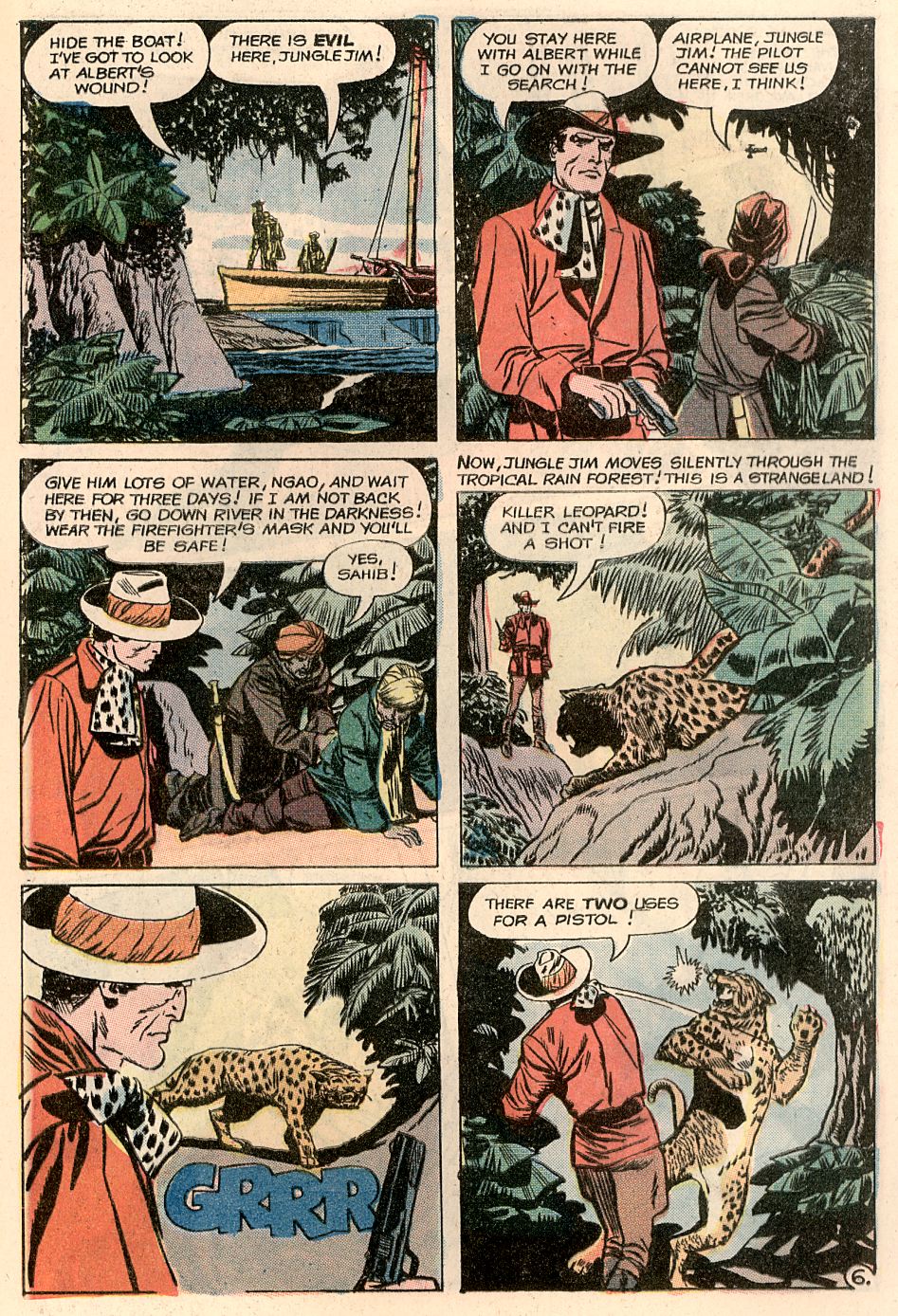 Read online Jungle Jim (1969) comic -  Issue #24 - 7