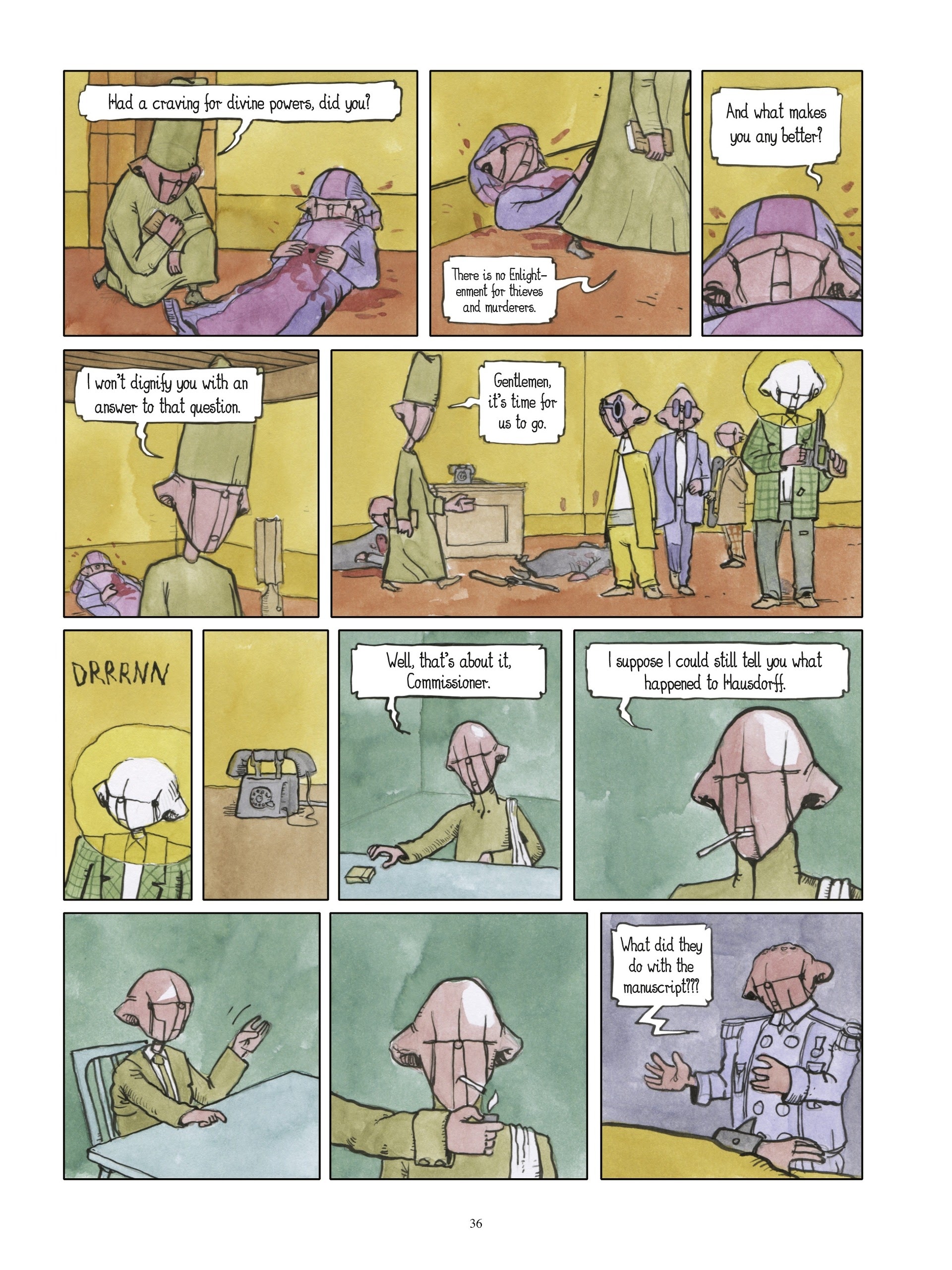 Read online Revolutions comic -  Issue #4 - 36