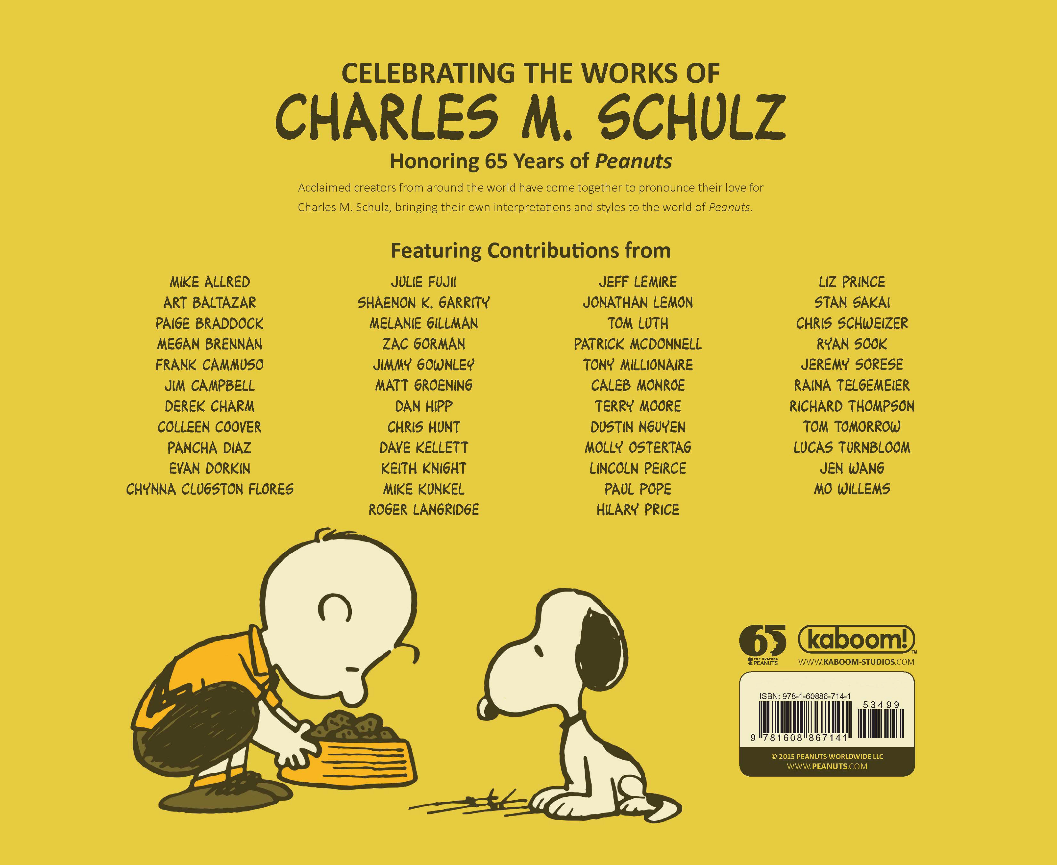 Read online Peanuts: A Tribute to Charles M. Schulz comic -  Issue # TPB (Part 2) - 48